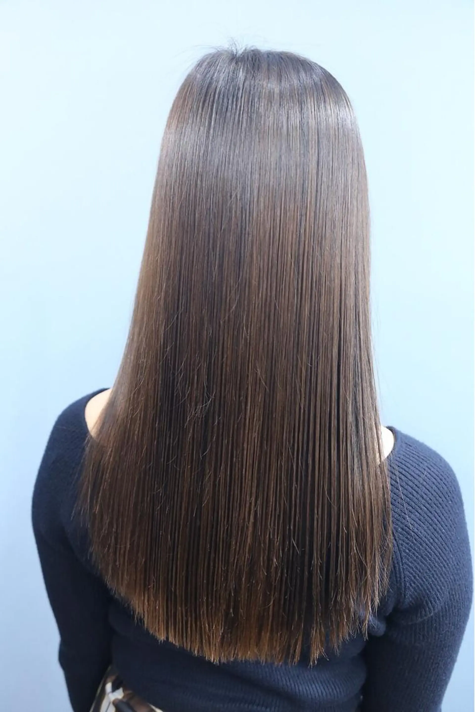 ロング カット 縮毛矯正 トリートメント Chihiro .のヘアスタイル