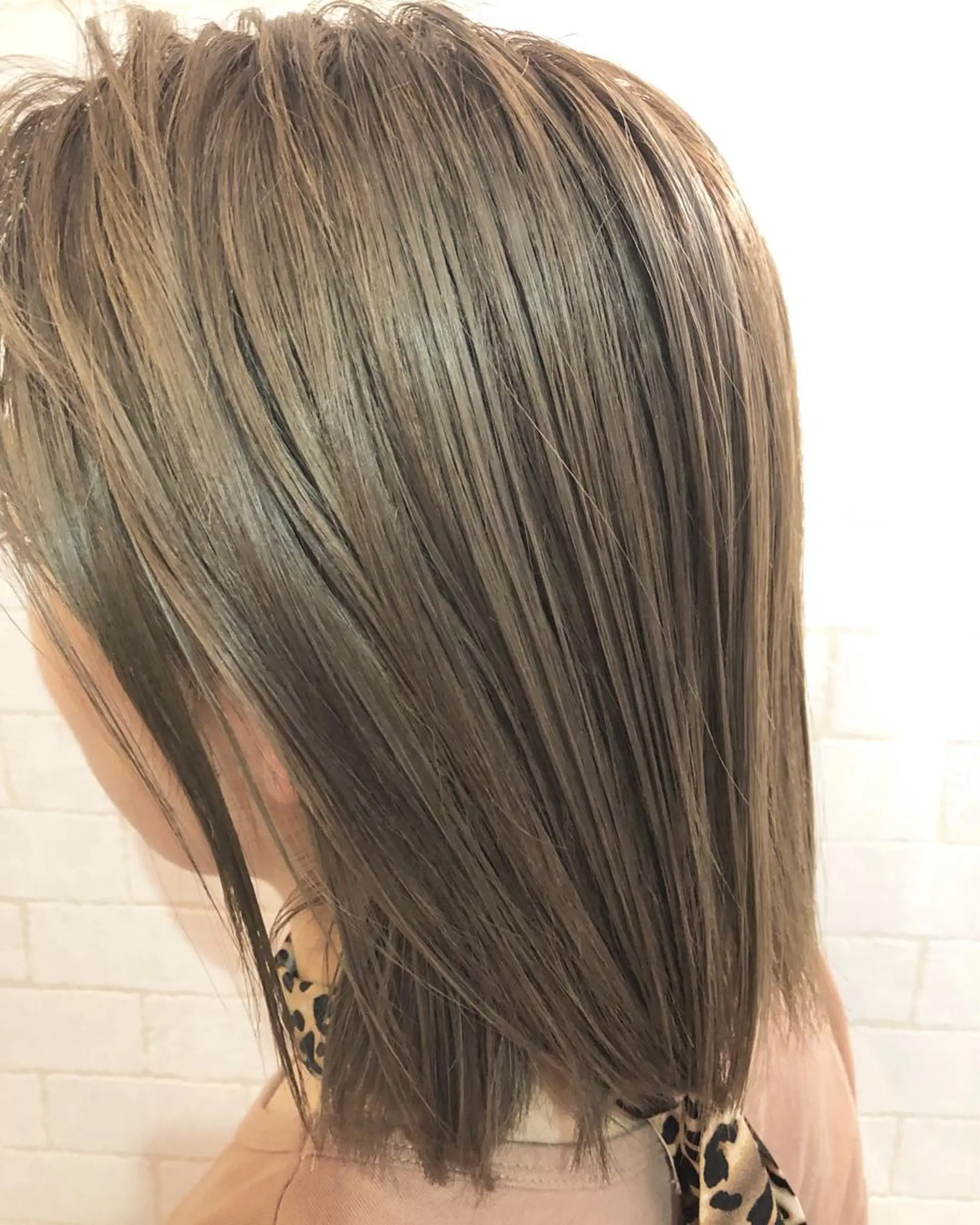 ミディアム カラー eins.hair所属・過去一の柔髪ヘア 🌿einshairのヘアスタイル