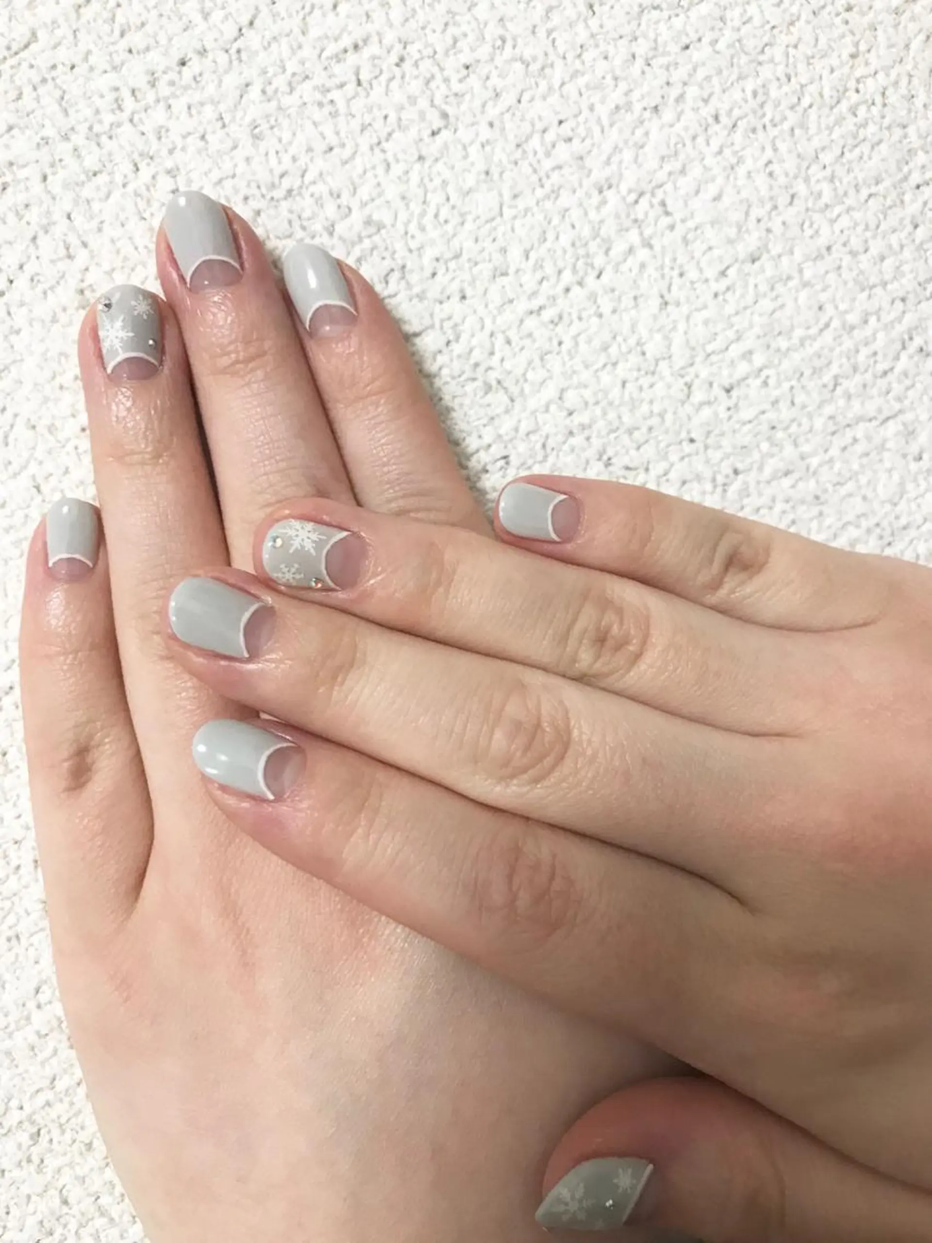 ミディアム カラー パーマ ヘアアレンジ ネイル マツエク・マツパ ハンドネイル Sunny side nailのネイルデザイン