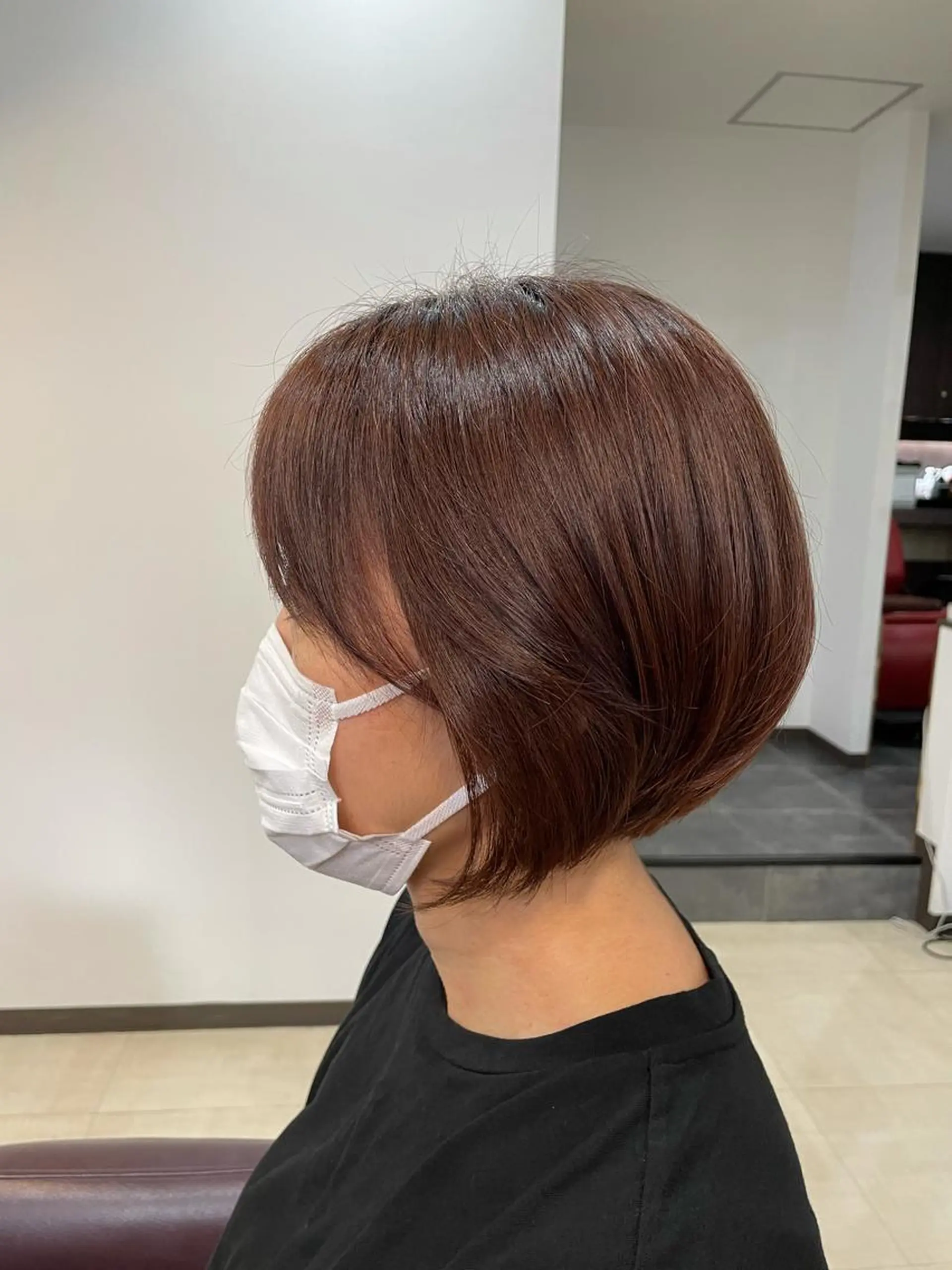 ショート ショートボブ ボブ ショートヘア SOL .✂︎ 松永李帆のヘアスタイル