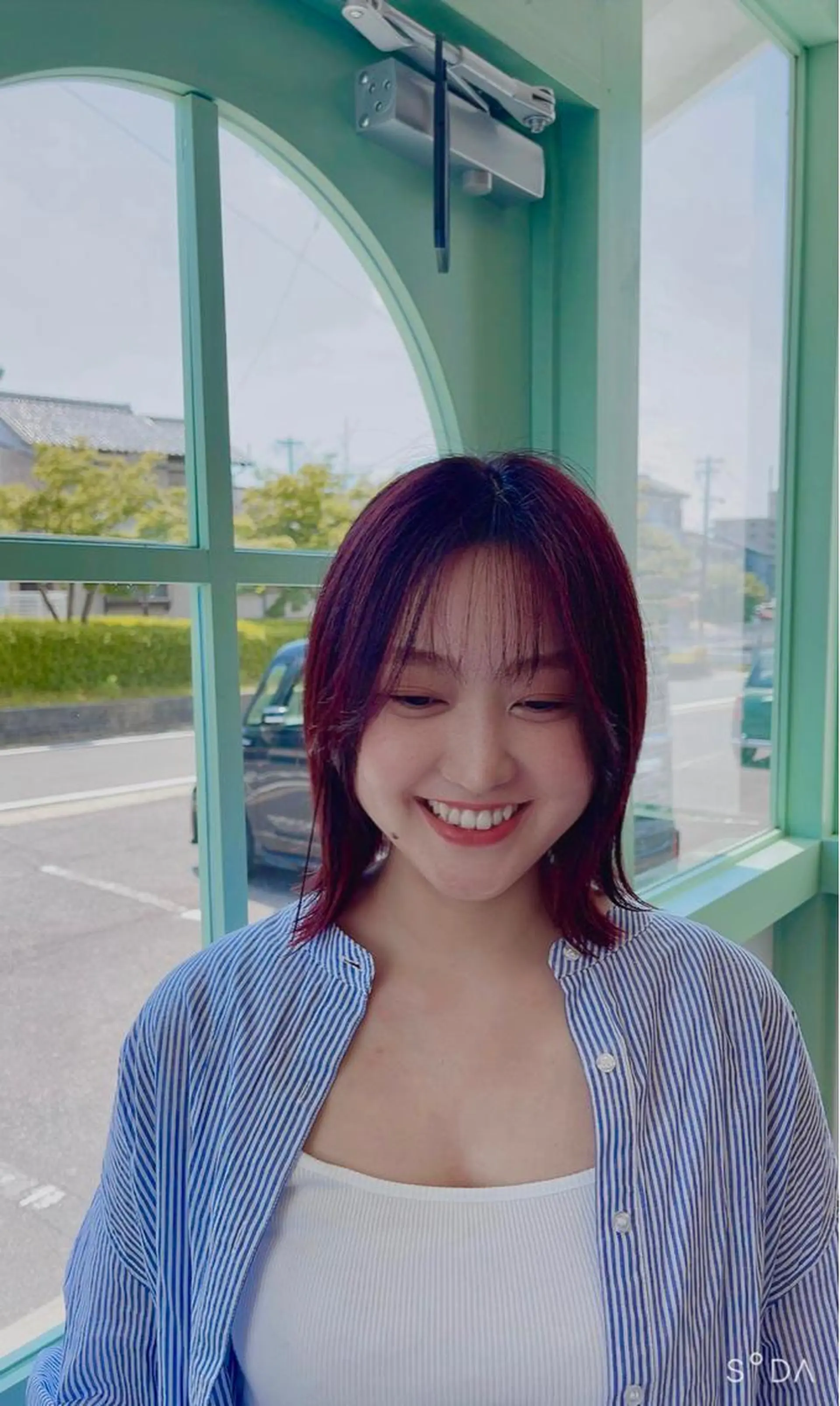 カラー ヘアカラー 三林 紘土のヘアスタイル