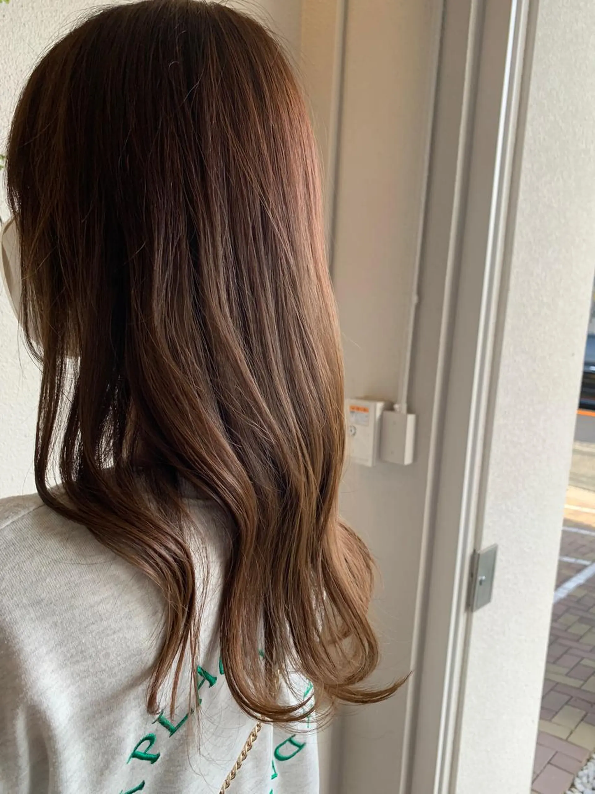 カラー カット ヘアカラー トリートメント 髪質改善/艶感カラー 田中 陵のヘアスタイル