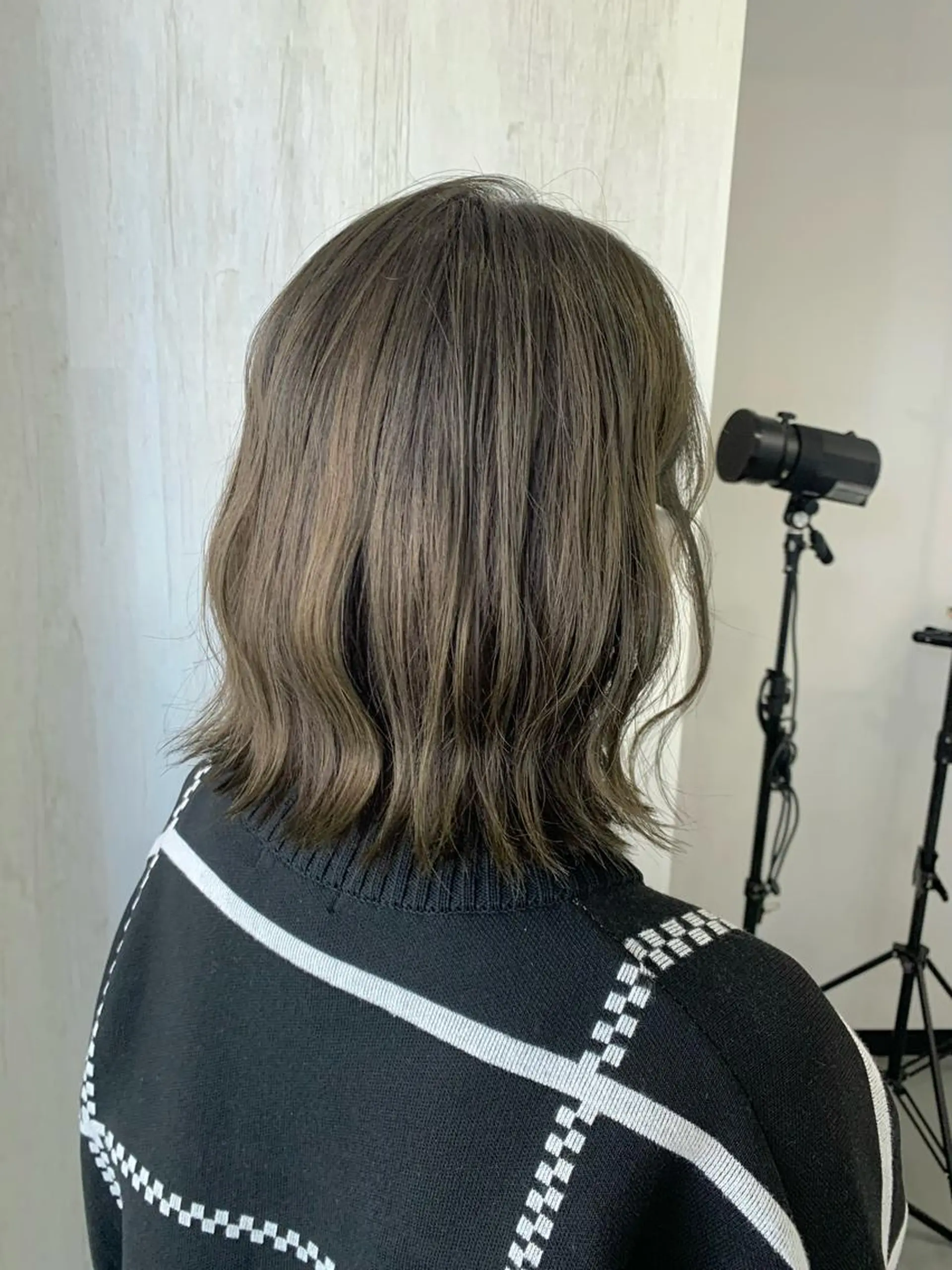 セミロング カラー ヘアカラー トリートメント ROW町田★ 船木のヘアスタイル