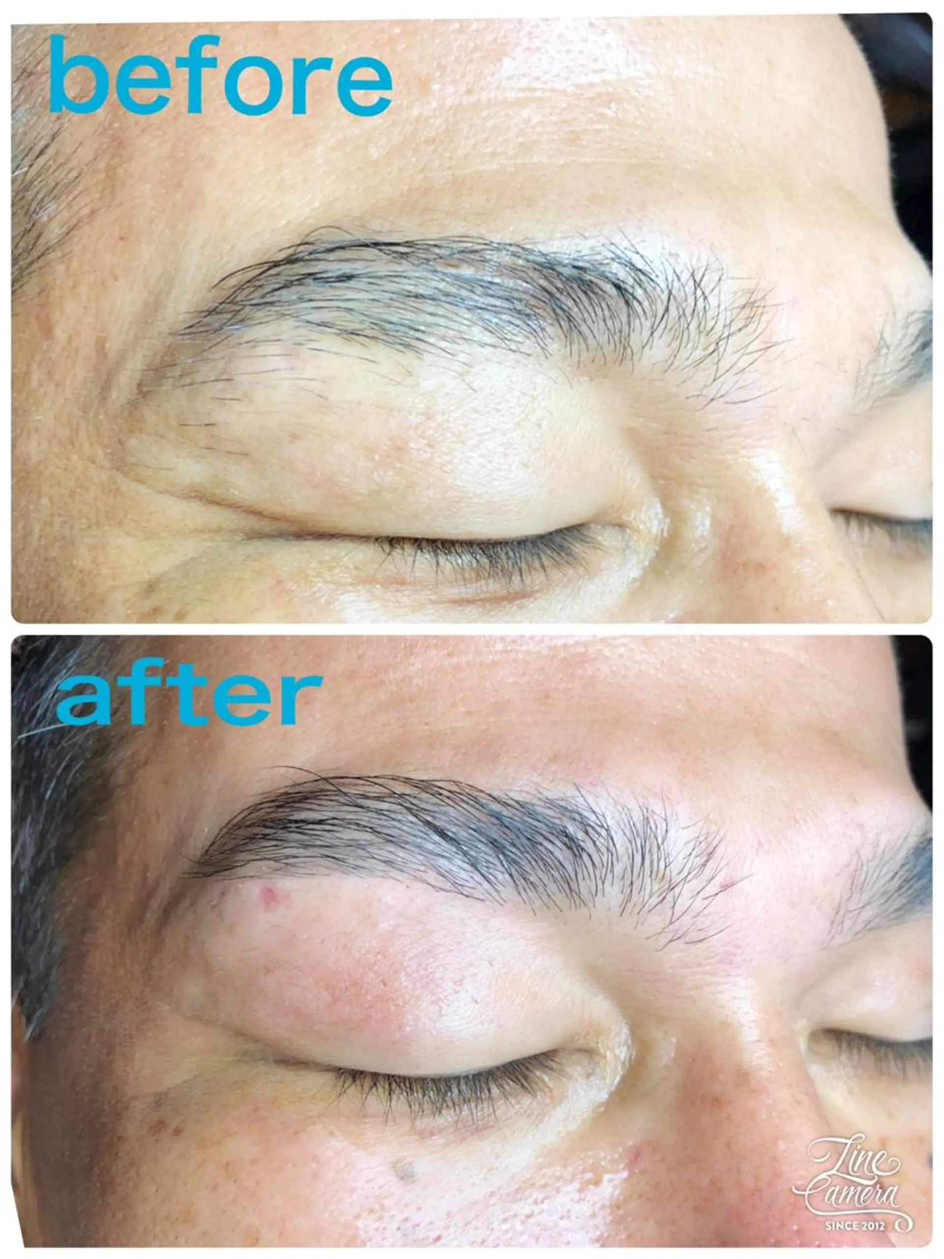 メンズ アイブロウ 眉毛ワックス脱毛 メンズ専用サロンSAMURAI所属・YAMASHITA HIROKOのエステ・リラクイメージ