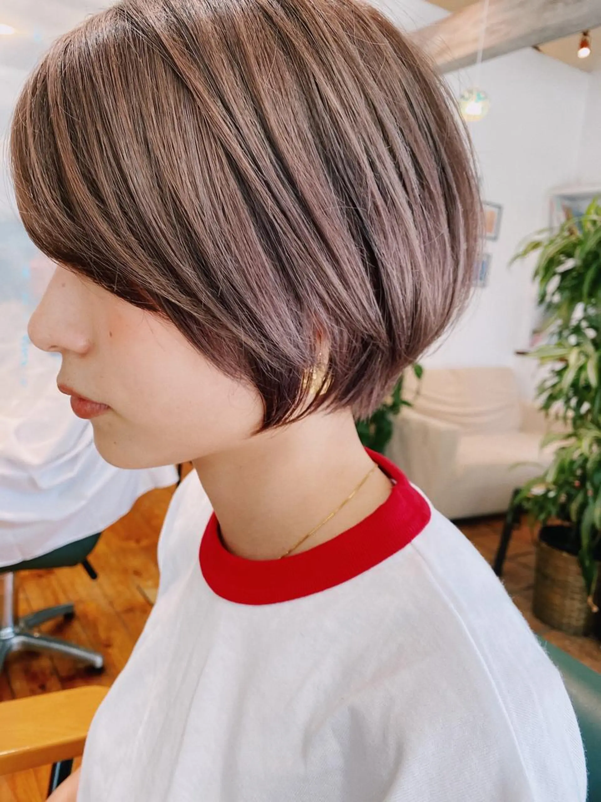 ショート カラー メンズカット特化柏駅 徒歩3分LOUのヘアスタイル