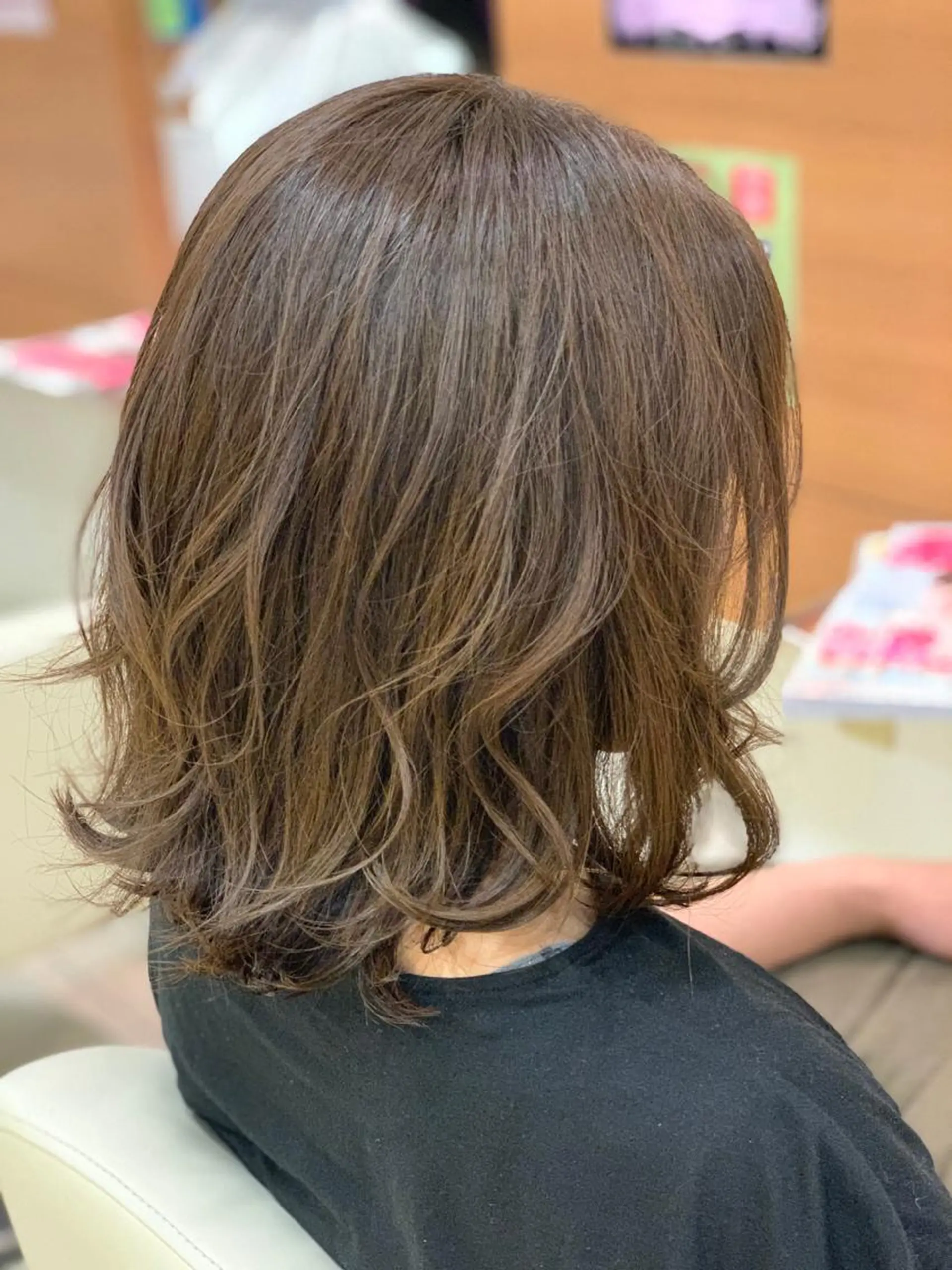 ミディアム パーマ 頭浸浴×似合わせ HolyGrailのヘアスタイル