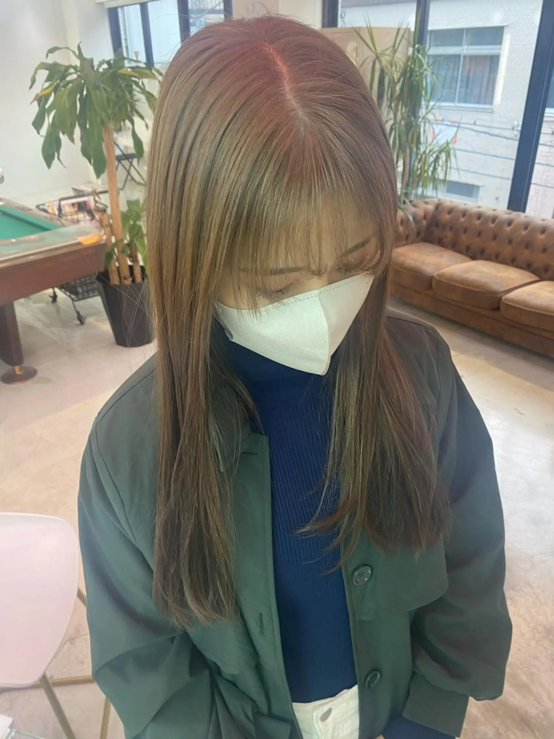 ロング カラー aoi ♡グレージュ ・ベージュカラーのヘアスタイル