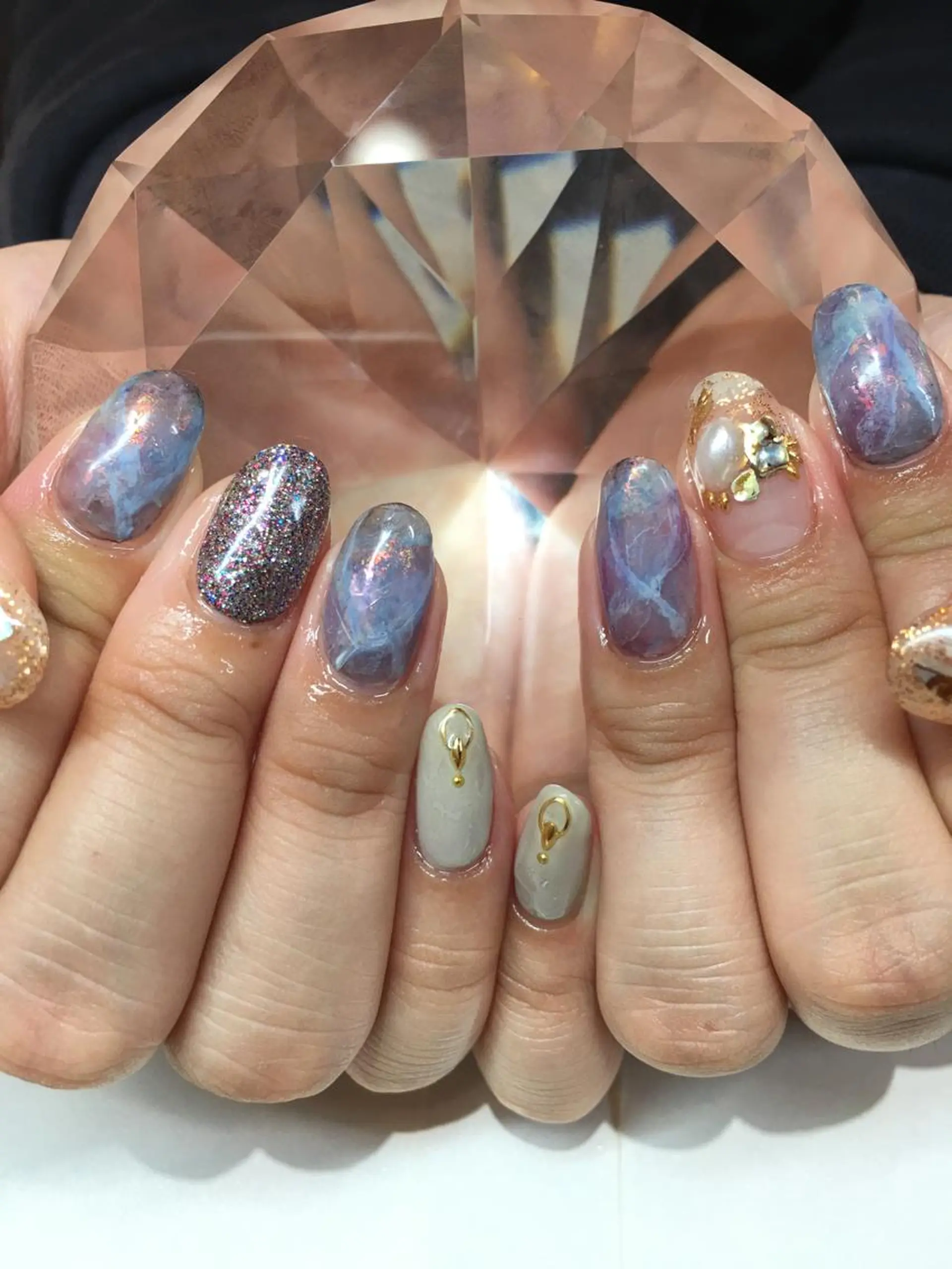 ネイル ハンドネイル glow_ nailのネイルデザイン