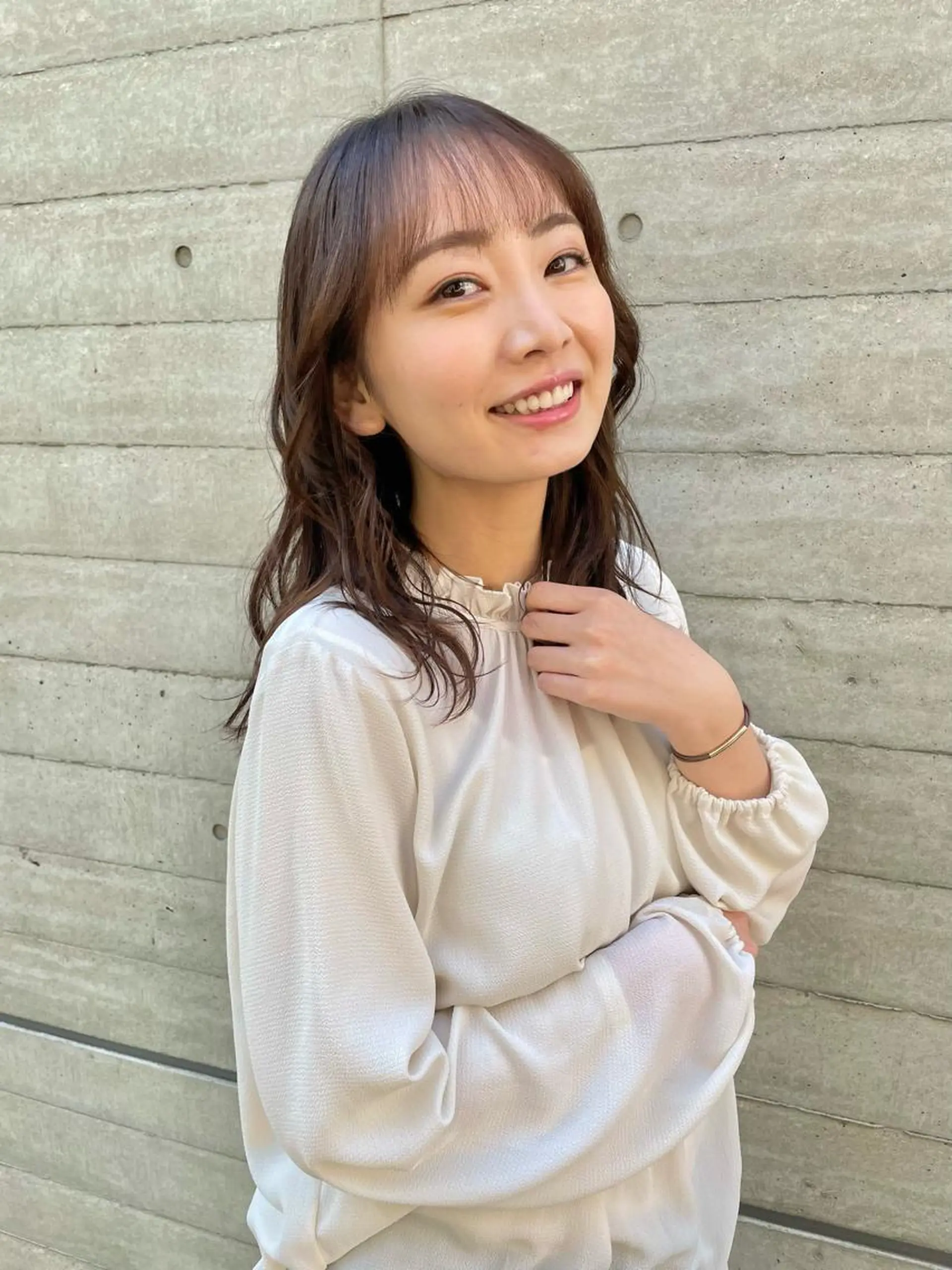 セミロング カラー ツヤ美髪💐 髪質改善/高山愛来のヘアスタイル