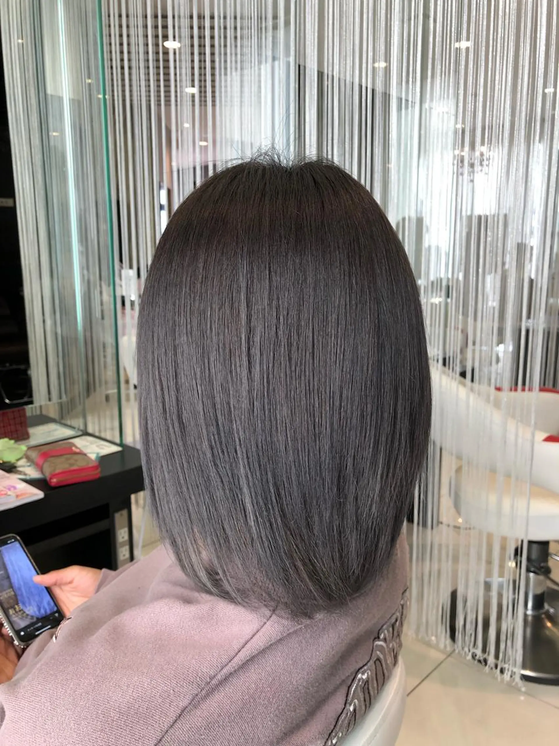 ミディアム カラー ヘアアレンジ ヘアカラー トリートメント U&i所属・大塚 貴之のヘアスタイル