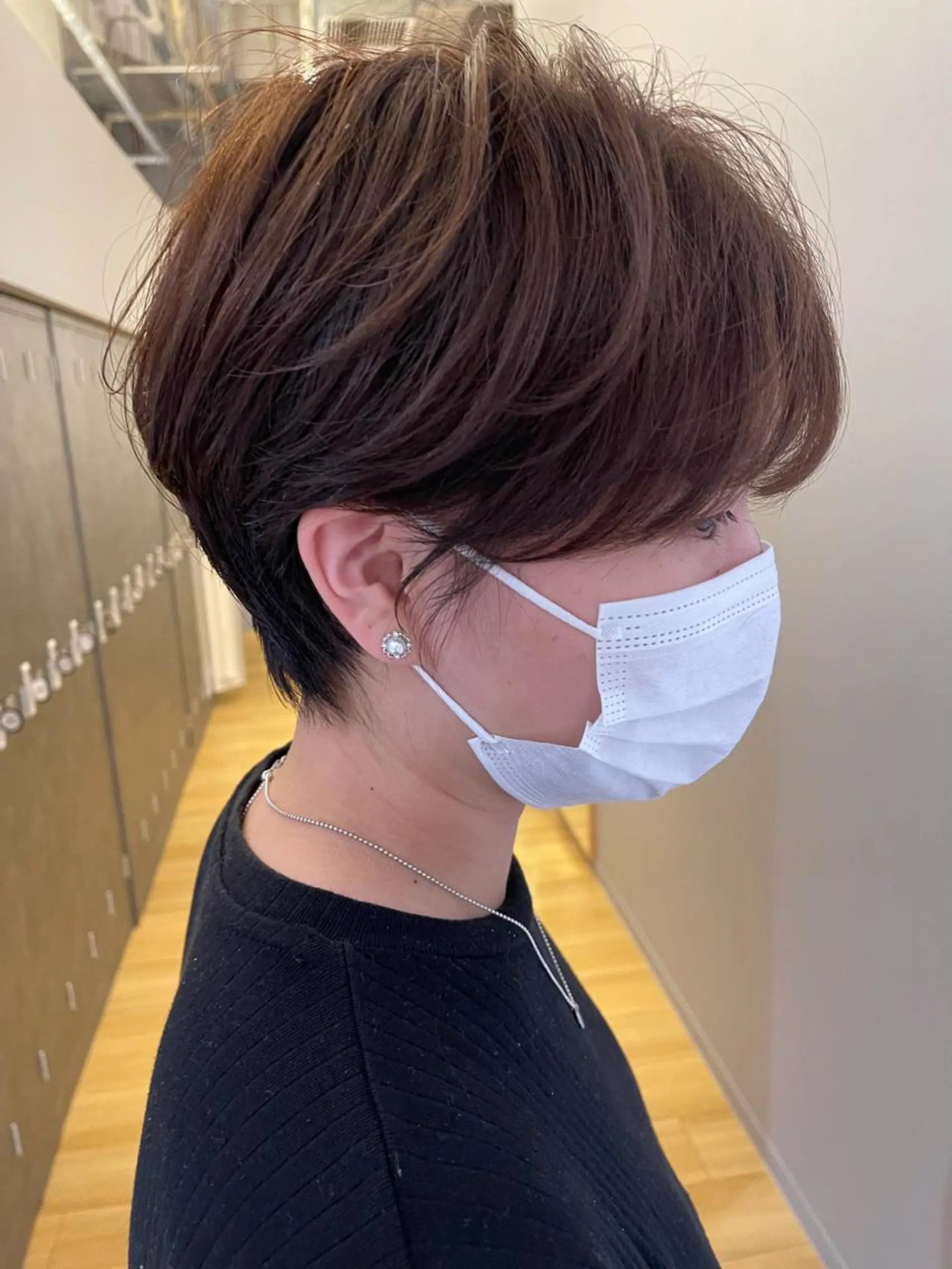 ショート ハンサムショート ショートヘア 久保 明日香のヘアスタイル