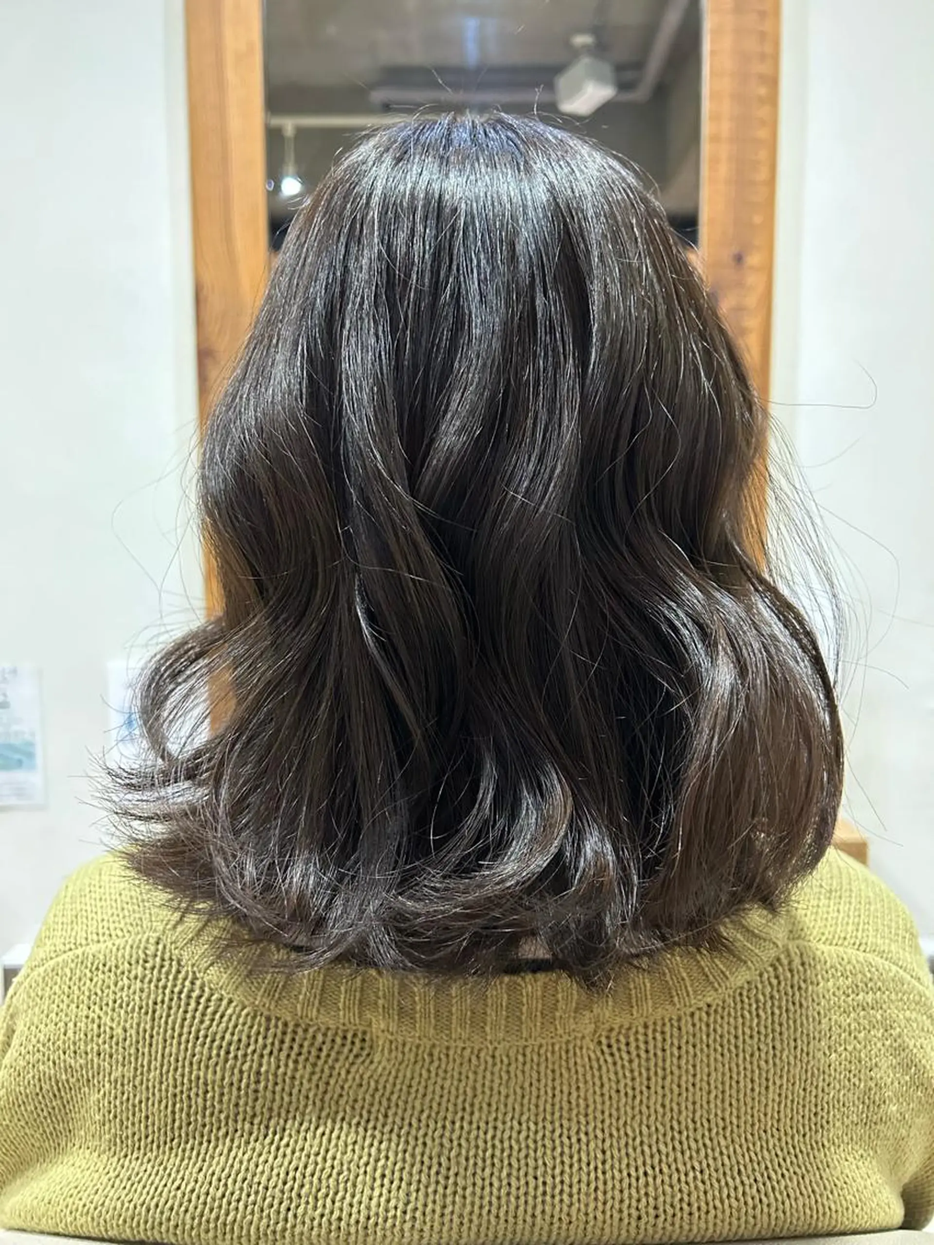 セミロング 平野 佑有のヘアスタイル