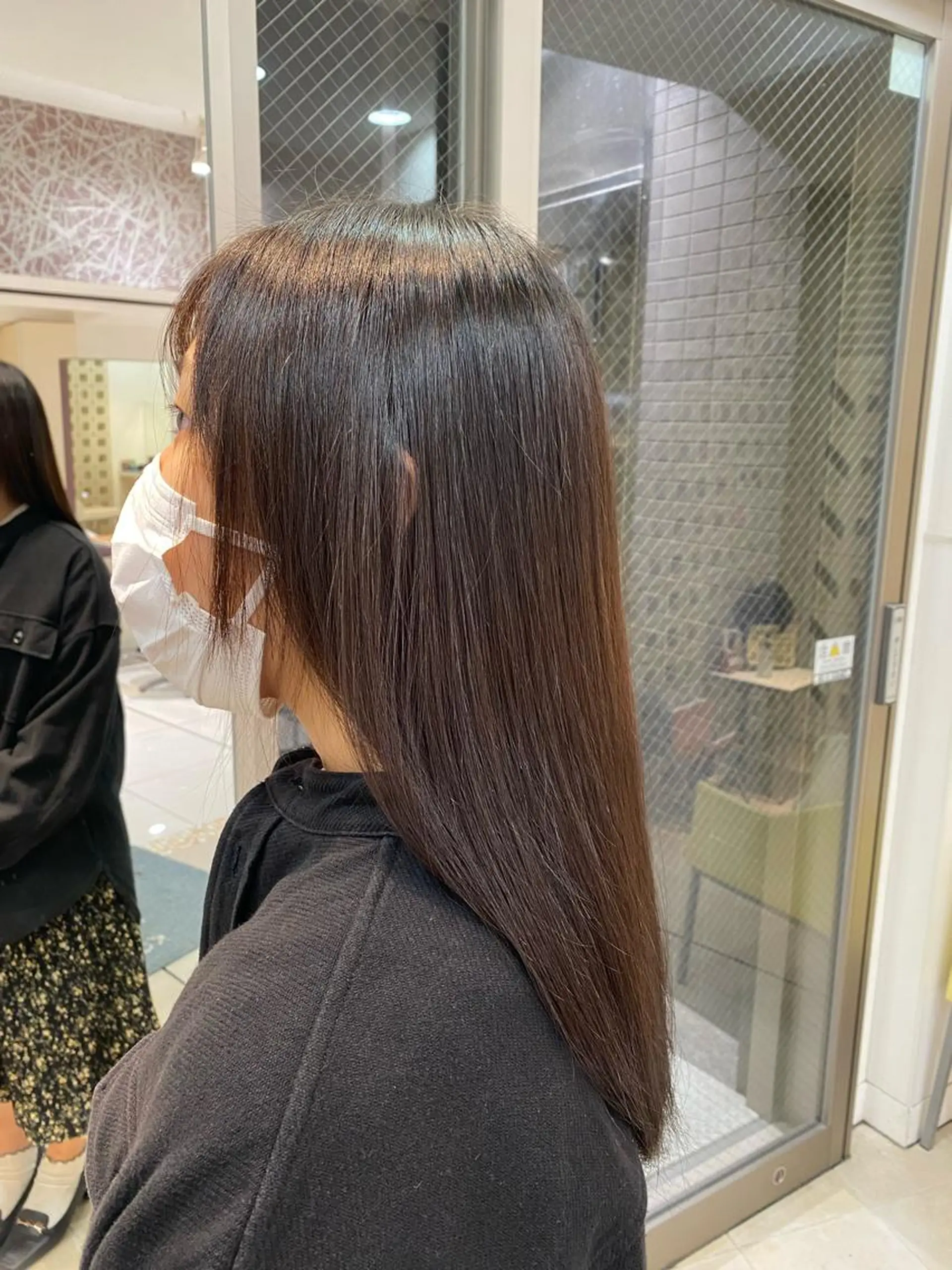 ロング カラー パーマ Aujuaソムリエ ❤️‍🔥今吉 晃太のヘアスタイル