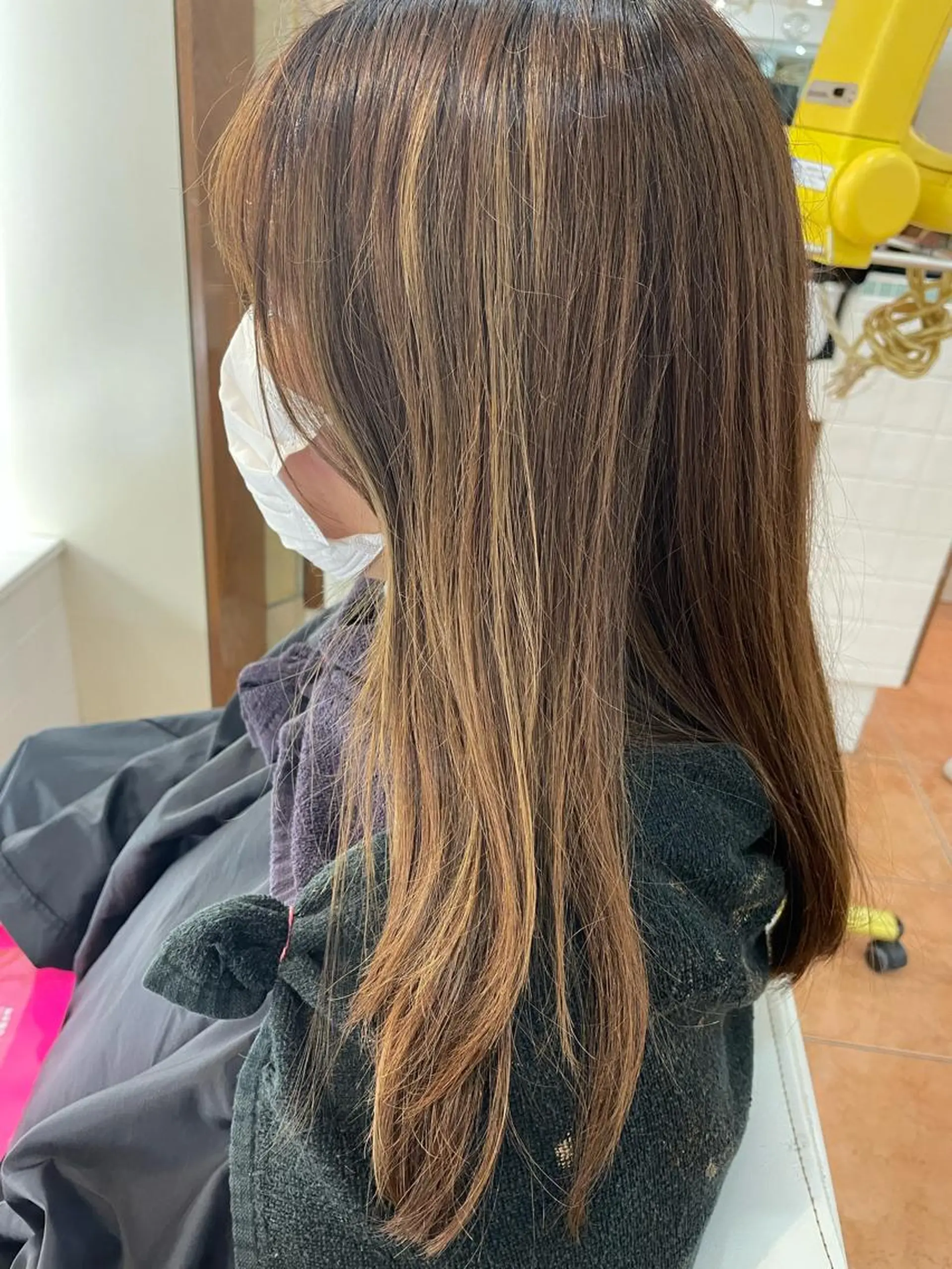 ロング カラー くびれミディアム/似 合わせ/鎌倉/edAのヘアスタイル