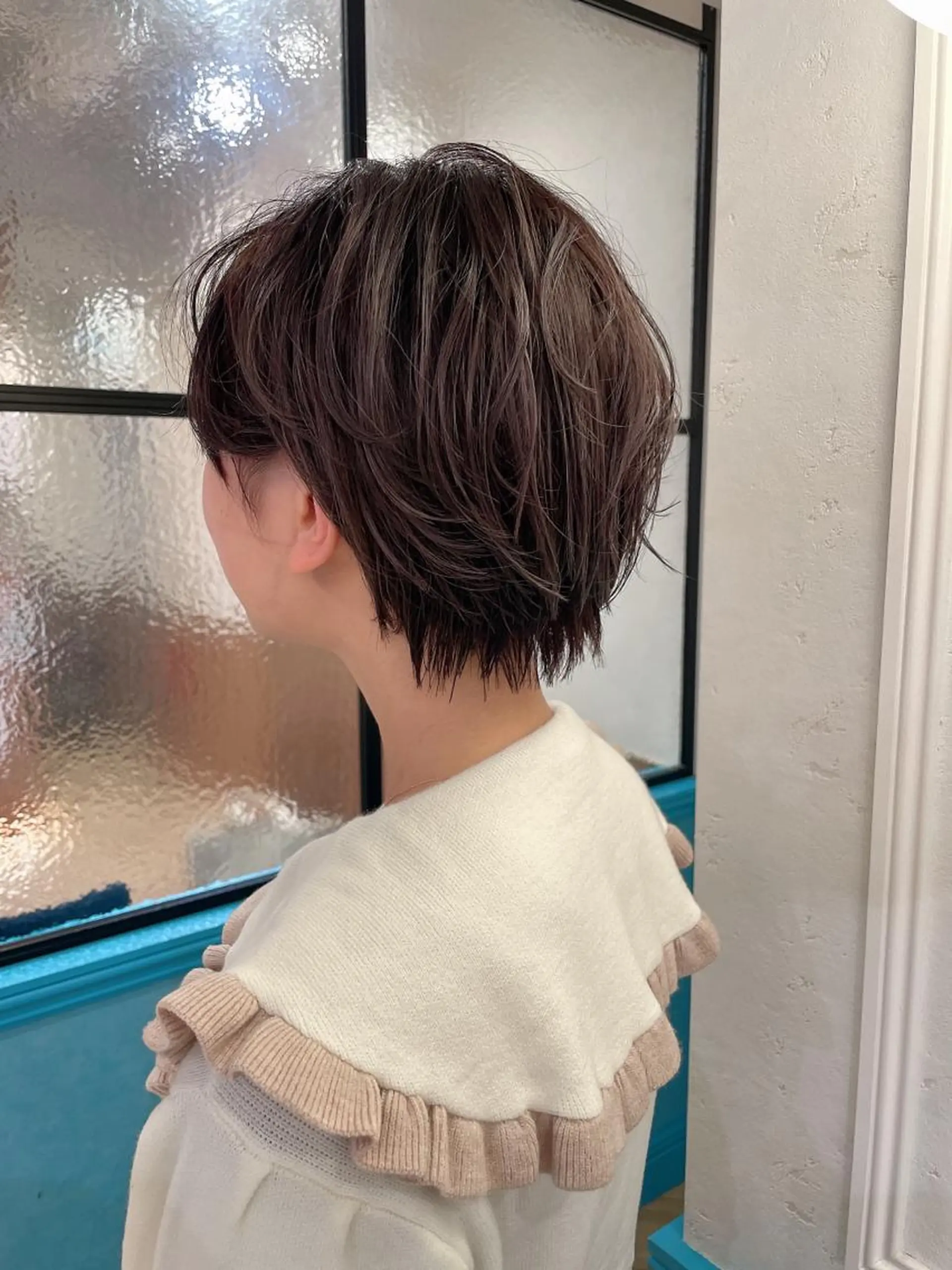 ショート 縮毛/ショート/ ボブ/レイヤー/小原のヘアスタイル