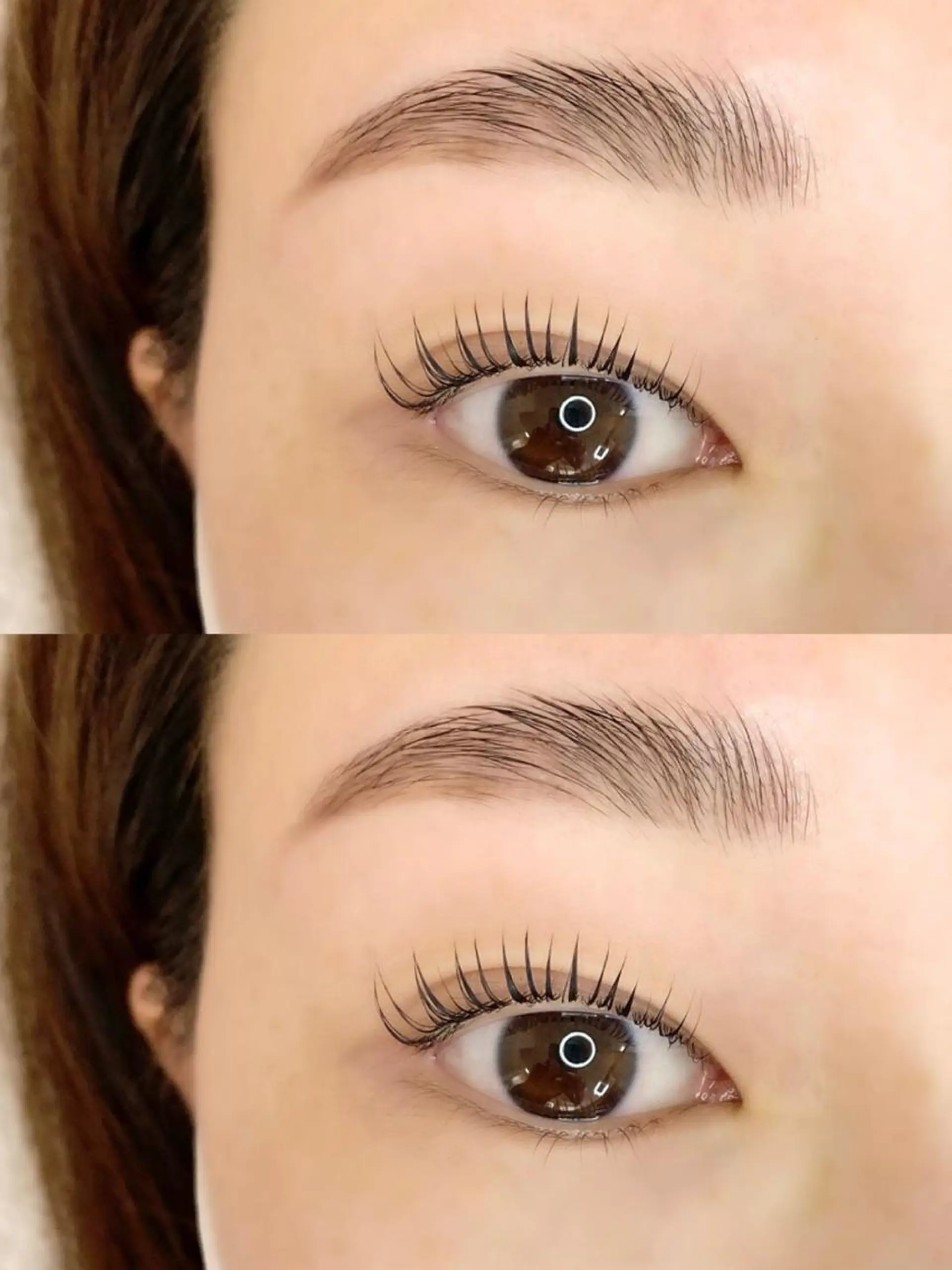 マツエク・マツパ パリジェンヌラッシュリフト Chouette シラハマのマツエク・マツパデザイン