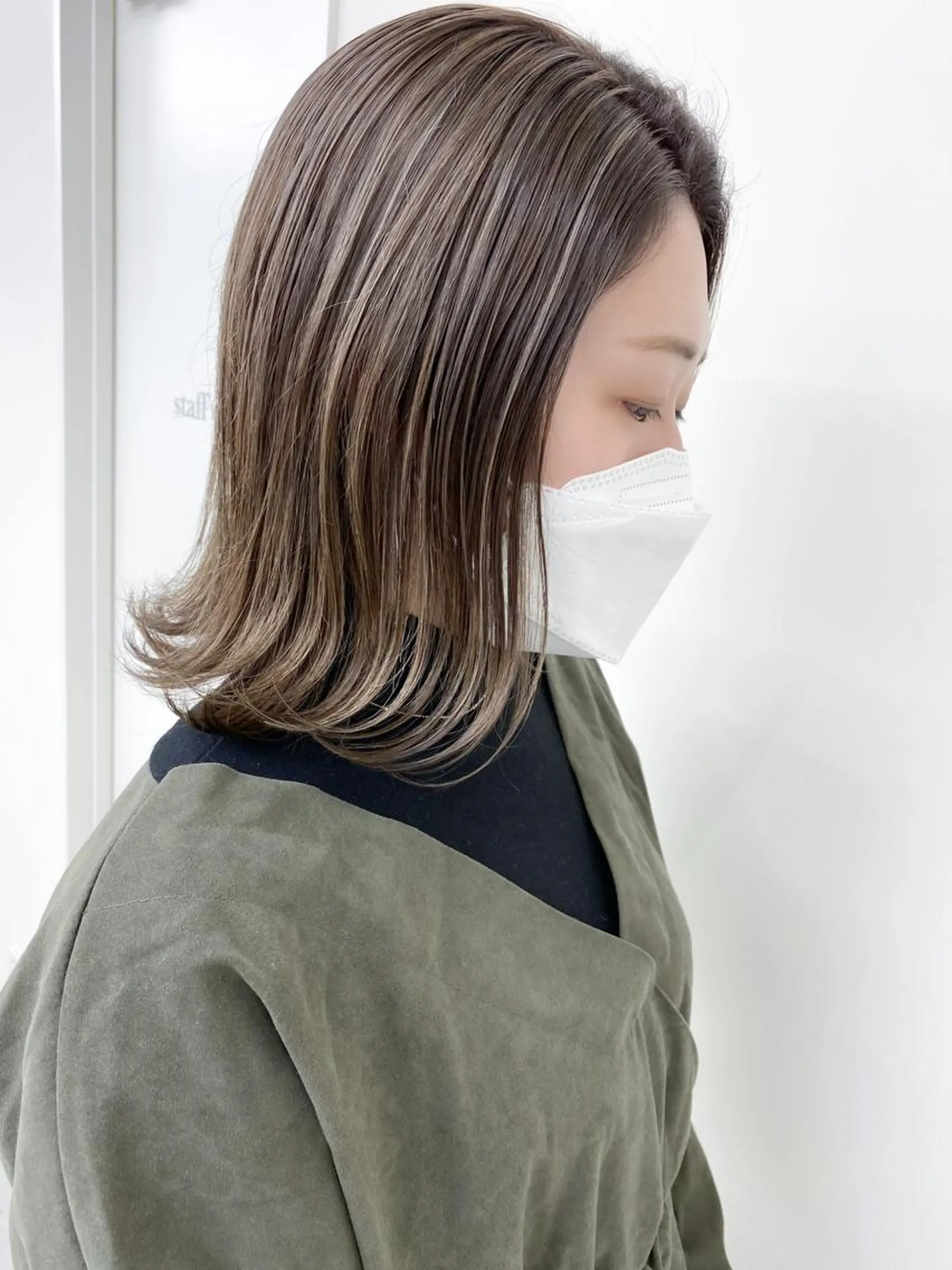 ミディアム カラー ハイライトカラー ハイライト カット ヘアカラー トリートメント 丹羽 隼人/髪質改善 /韓国ヘア🇰🇷のヘアスタイル