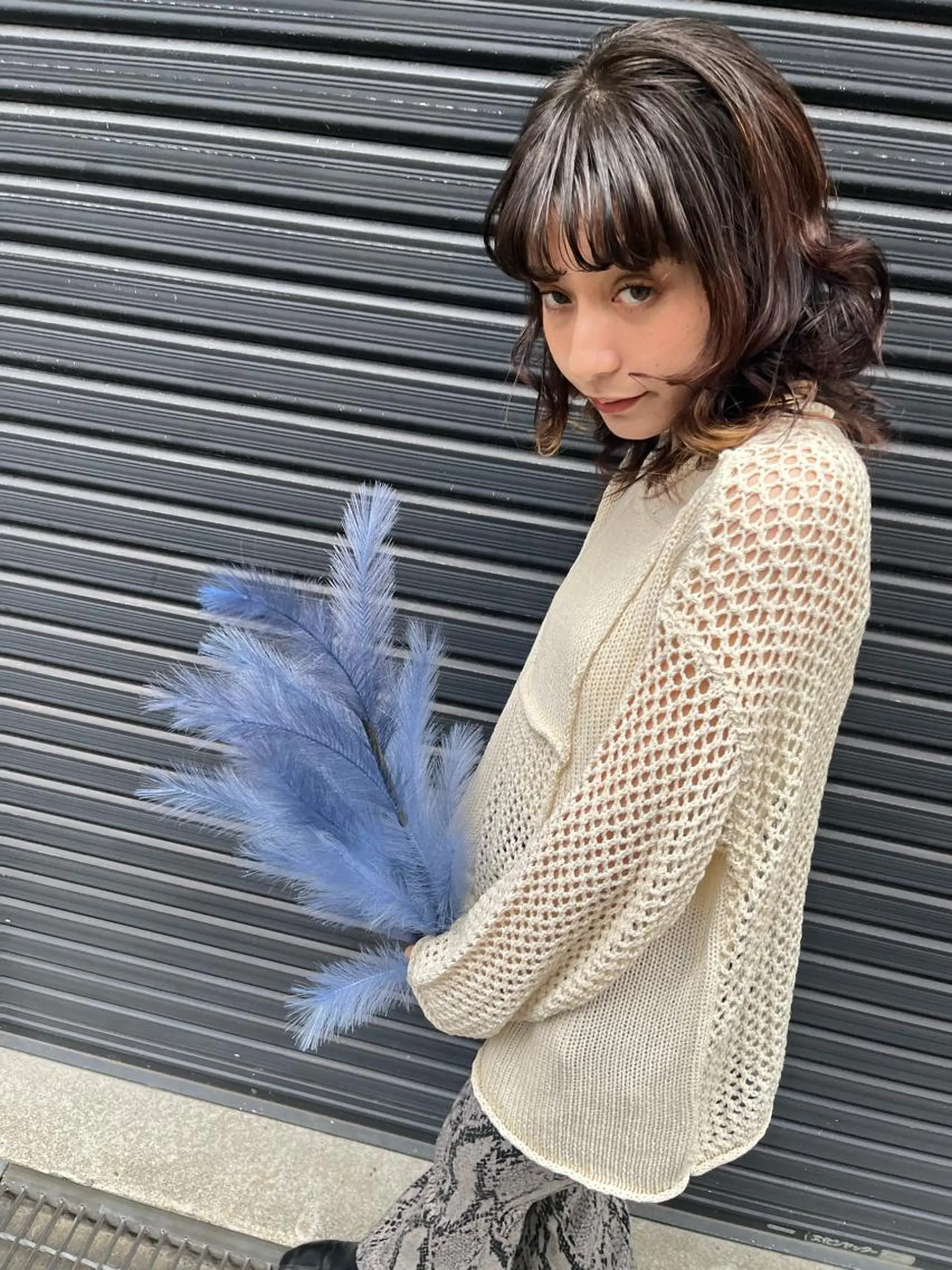 ミディアム ✨艶感/透け感✨Sherry所属・艶髪/ハイトーン Sherryのヘアスタイル