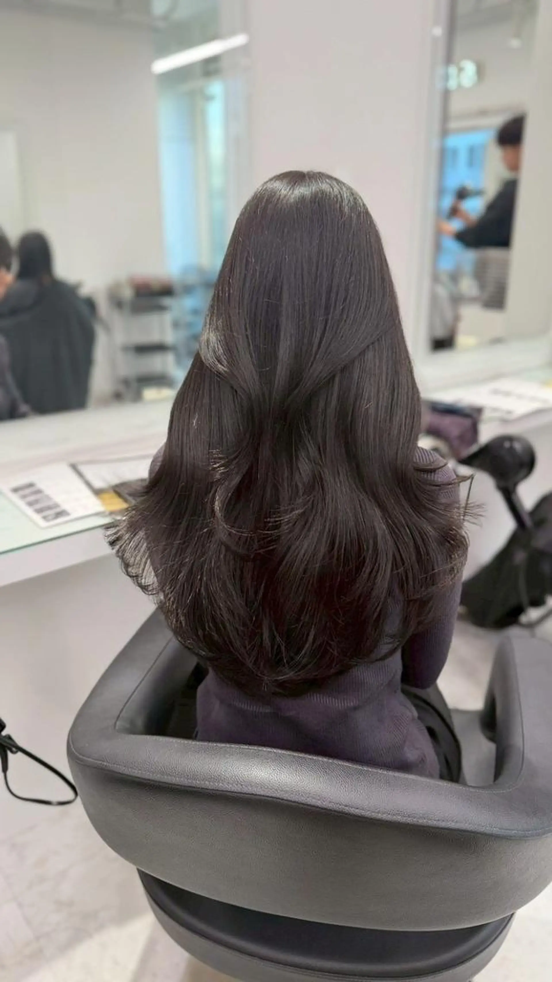 カラー ブリーチなし🥣🤍 ベージュ♡表参道のヘアスタイル