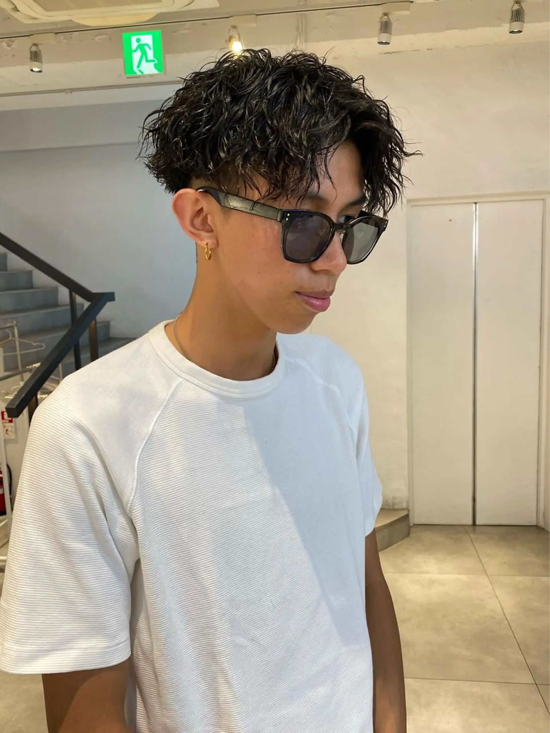 パーマ メンズ 新宿【メンズパーマ】 塩澤太一のヘアスタイル