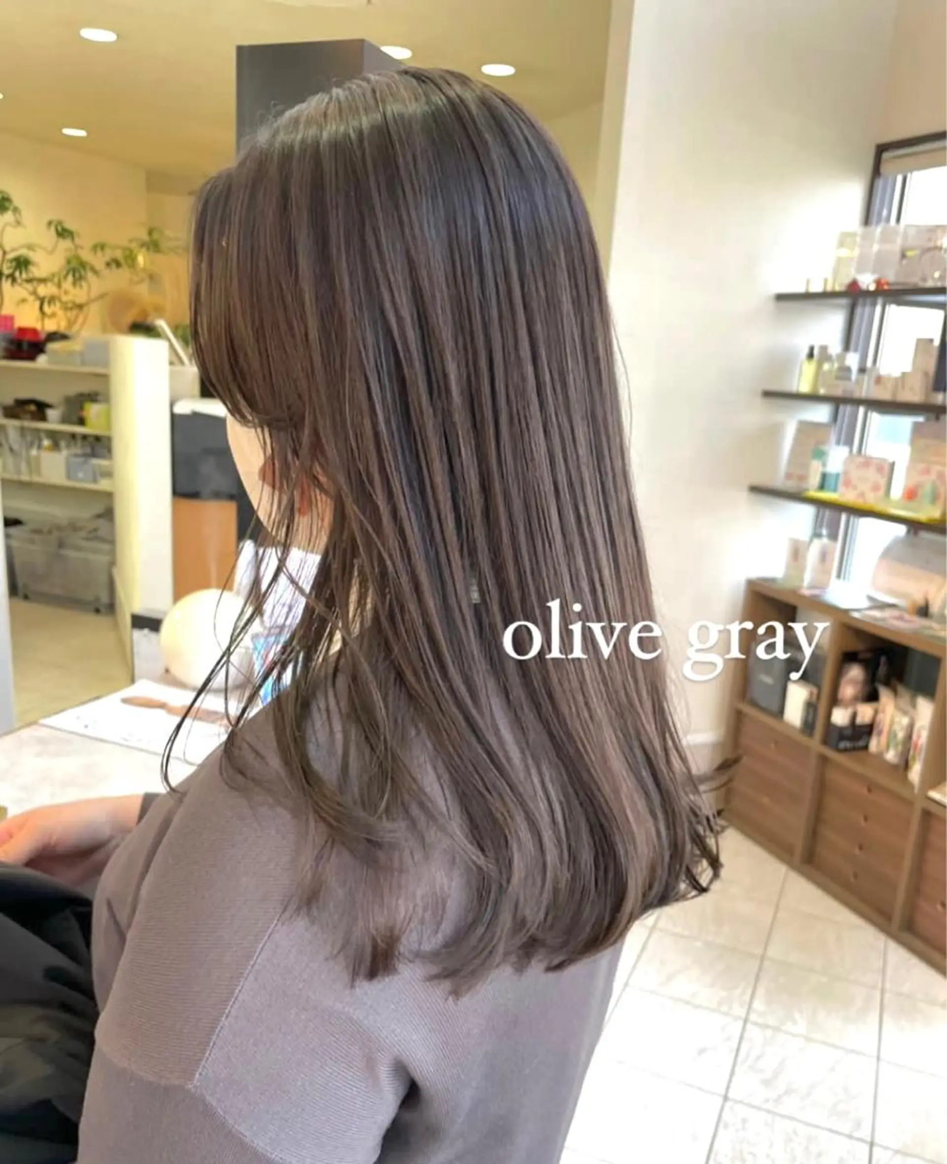 ミディアム カラー コレットヘアー 田中アヤノのヘアスタイル