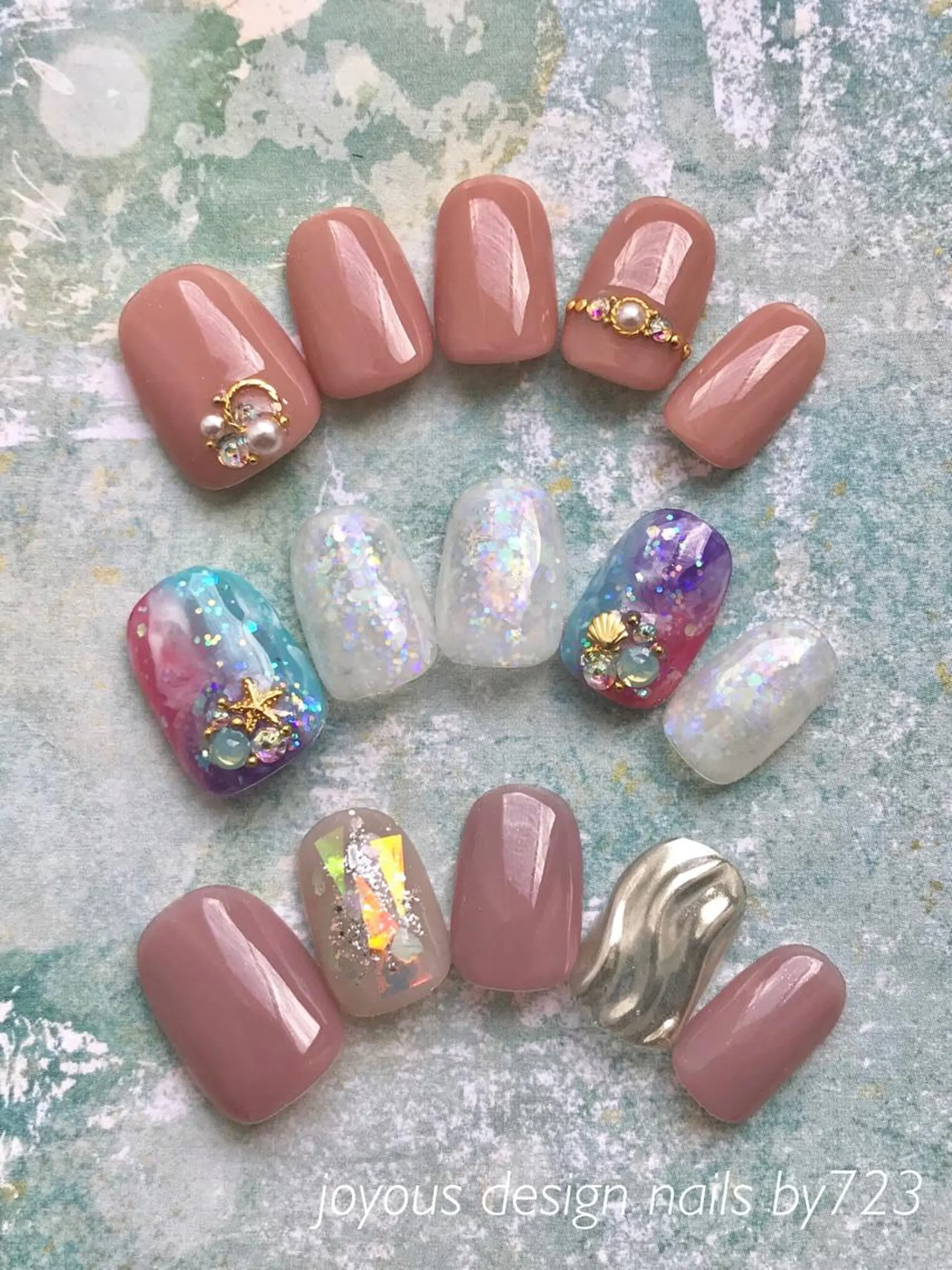 ネイル ジェルネイル ハンドネイル jdn natsumiのネイルデザイン