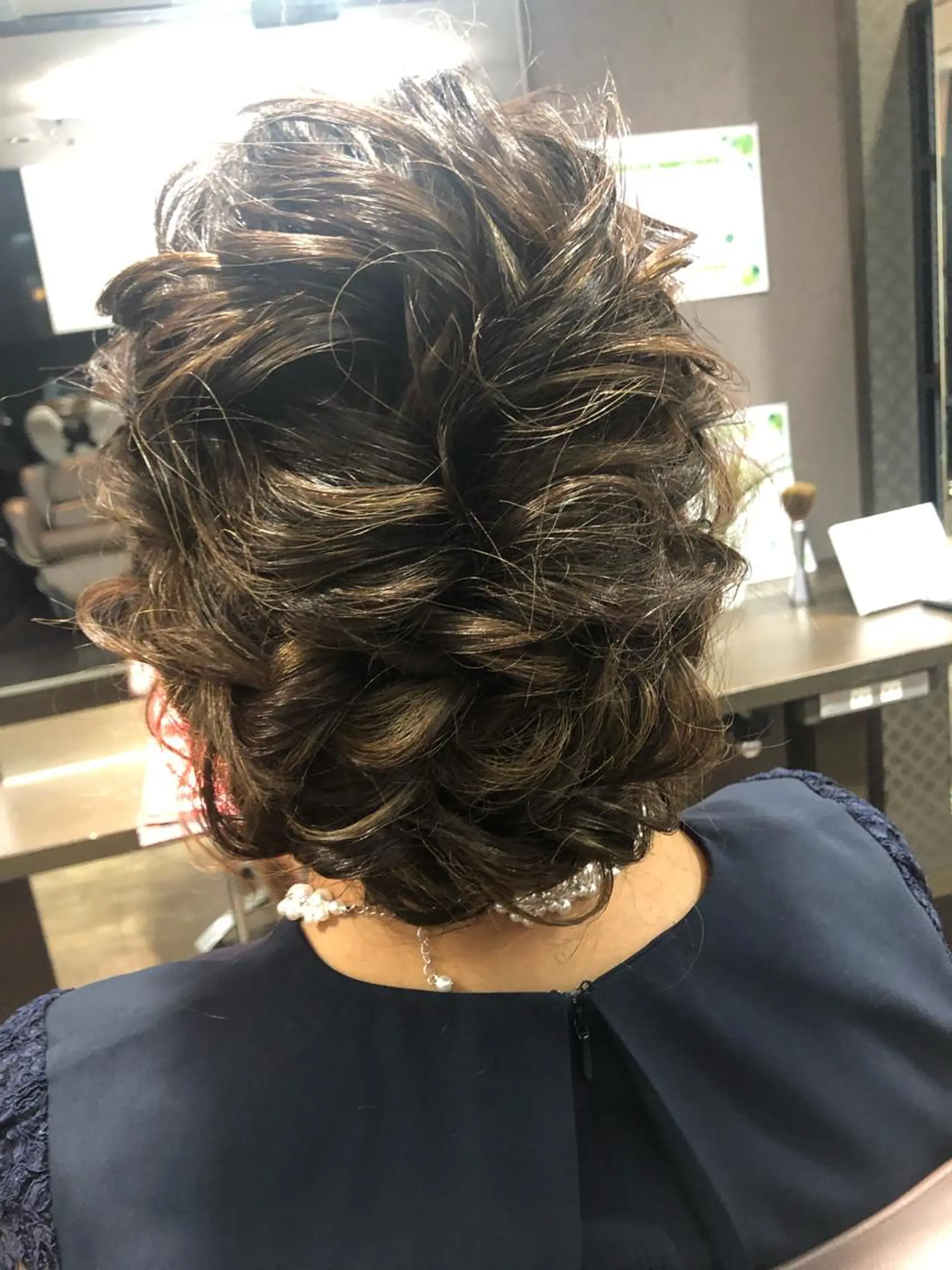 ロング ヘアアレンジ ヘアセット pep natsumiのヘアスタイル