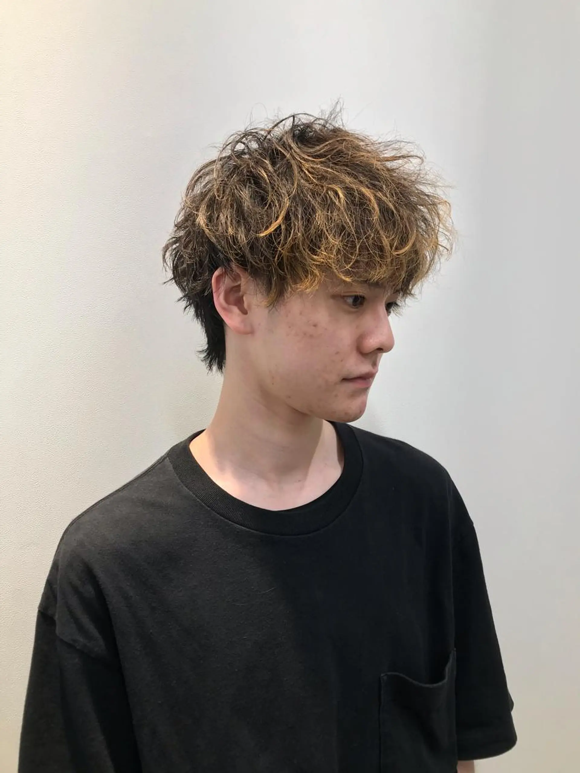 ショート パーマ メンズ ショートヘア相談所✨ 澤里大のヘアスタイル