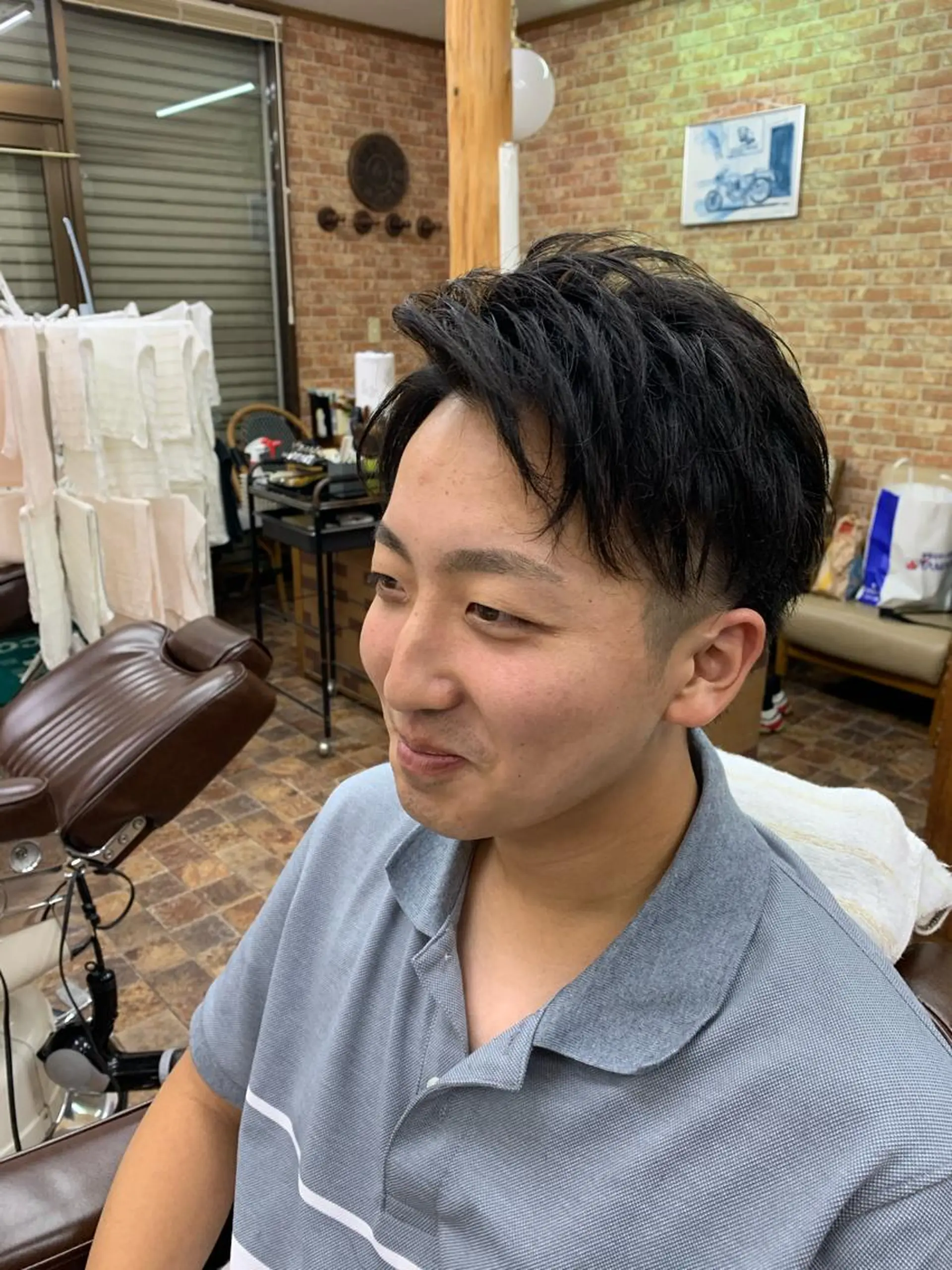 ショート メンズ 羽木 隆徒のヘアスタイル