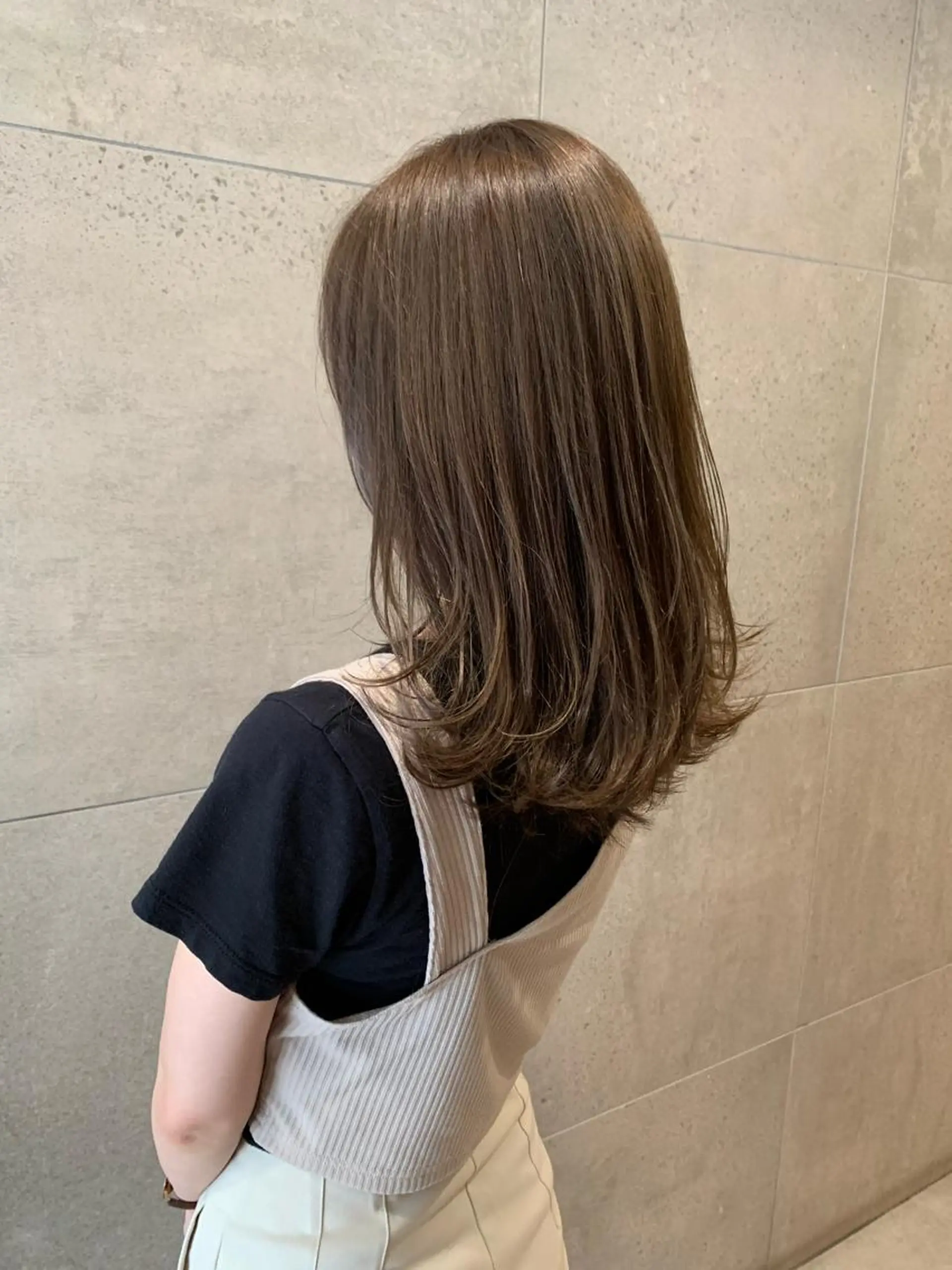 セミロング 増田 晃士のヘアスタイル