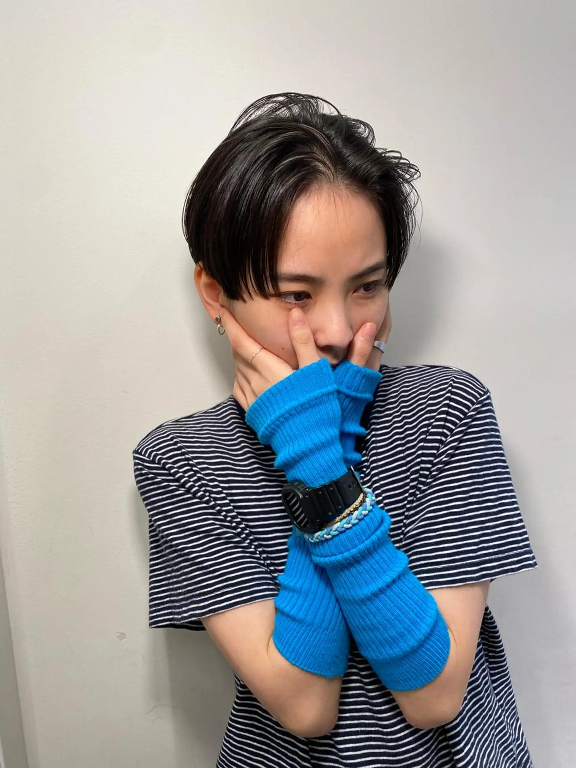 ショート 似合わせカット /パーマ岡本淳平のヘアスタイル