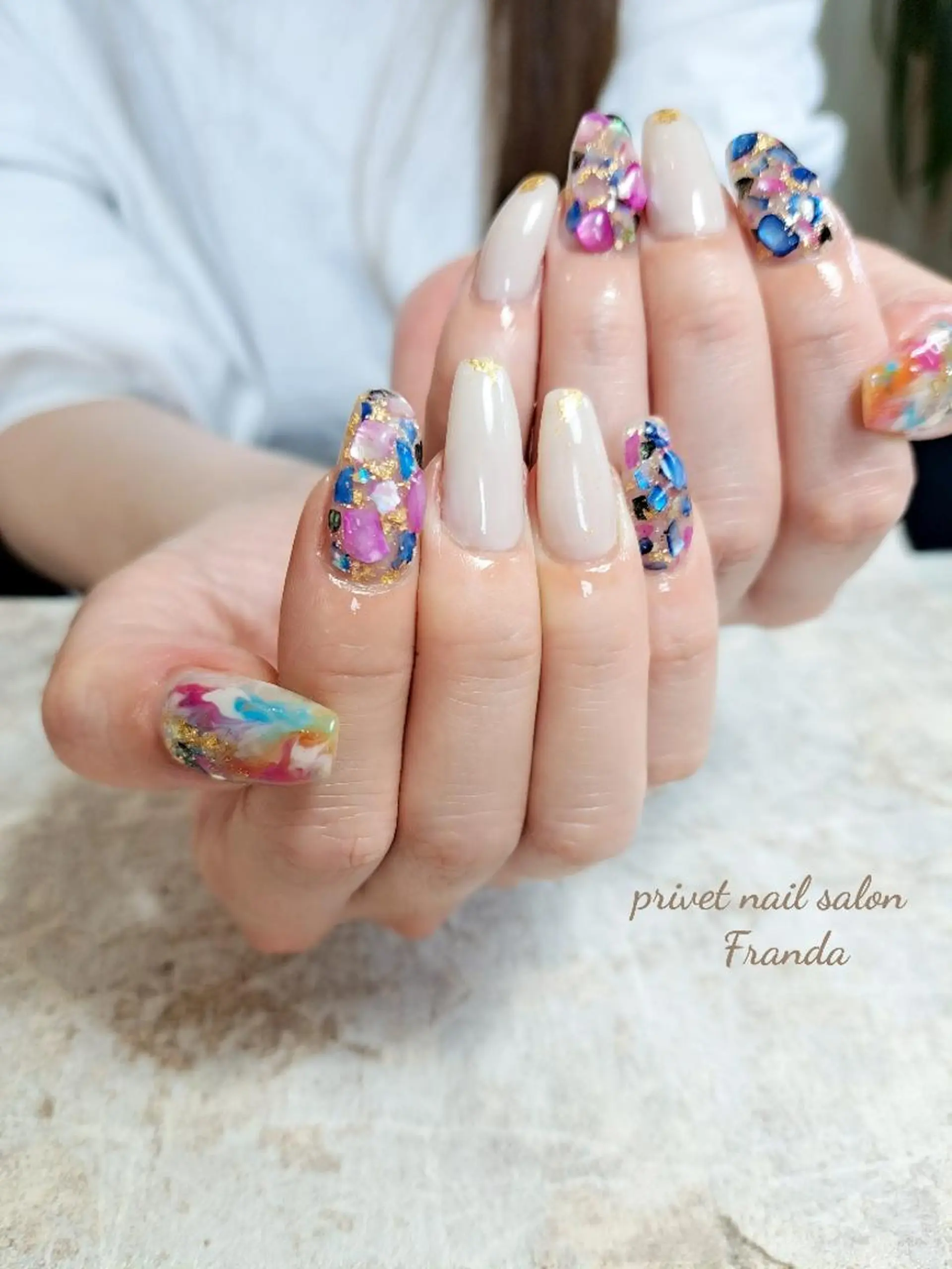 ネイル ハンドネイル Franda ✾のネイルデザイン