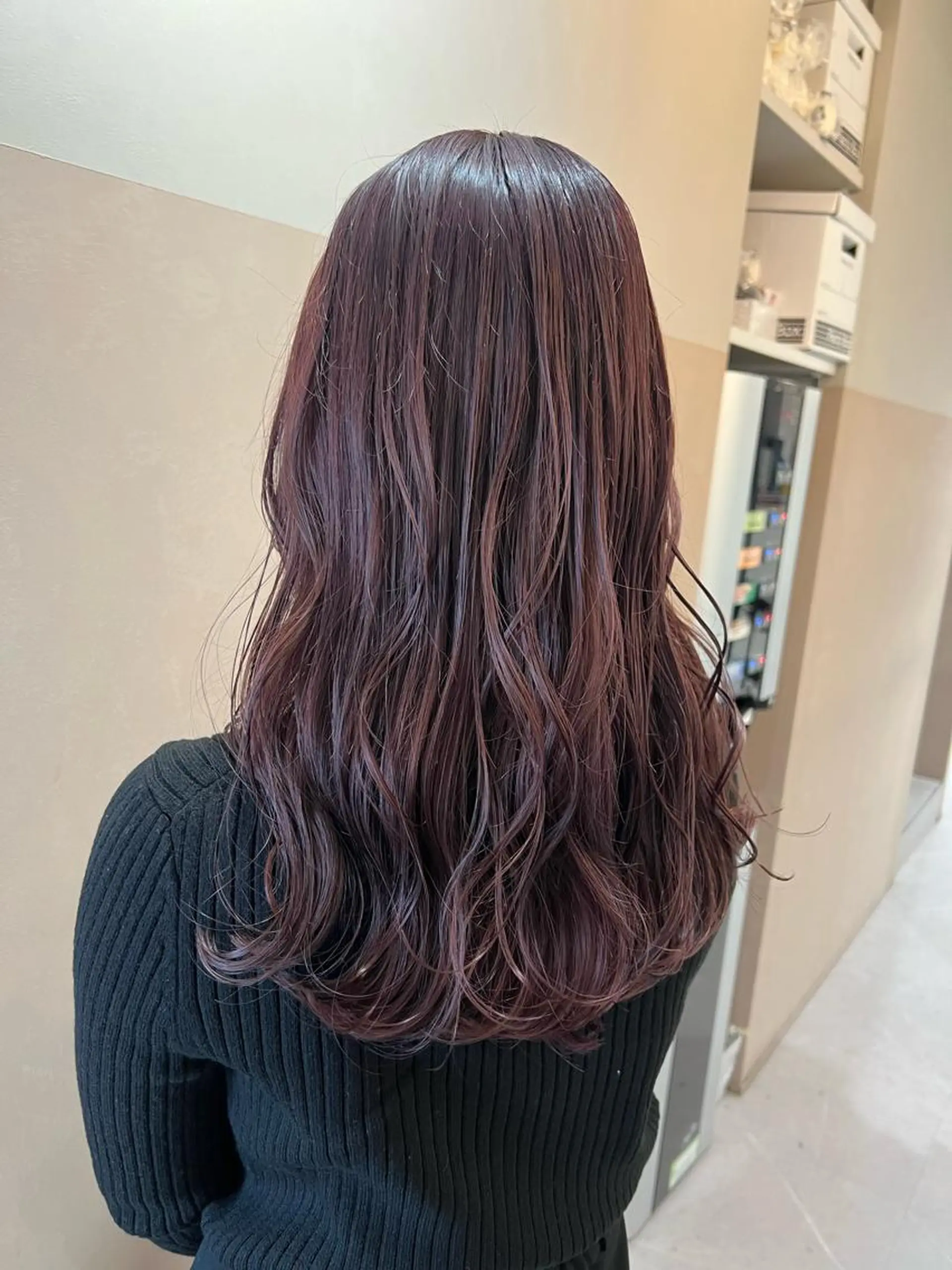 セミロング louwe 武藤幸世のヘアスタイル