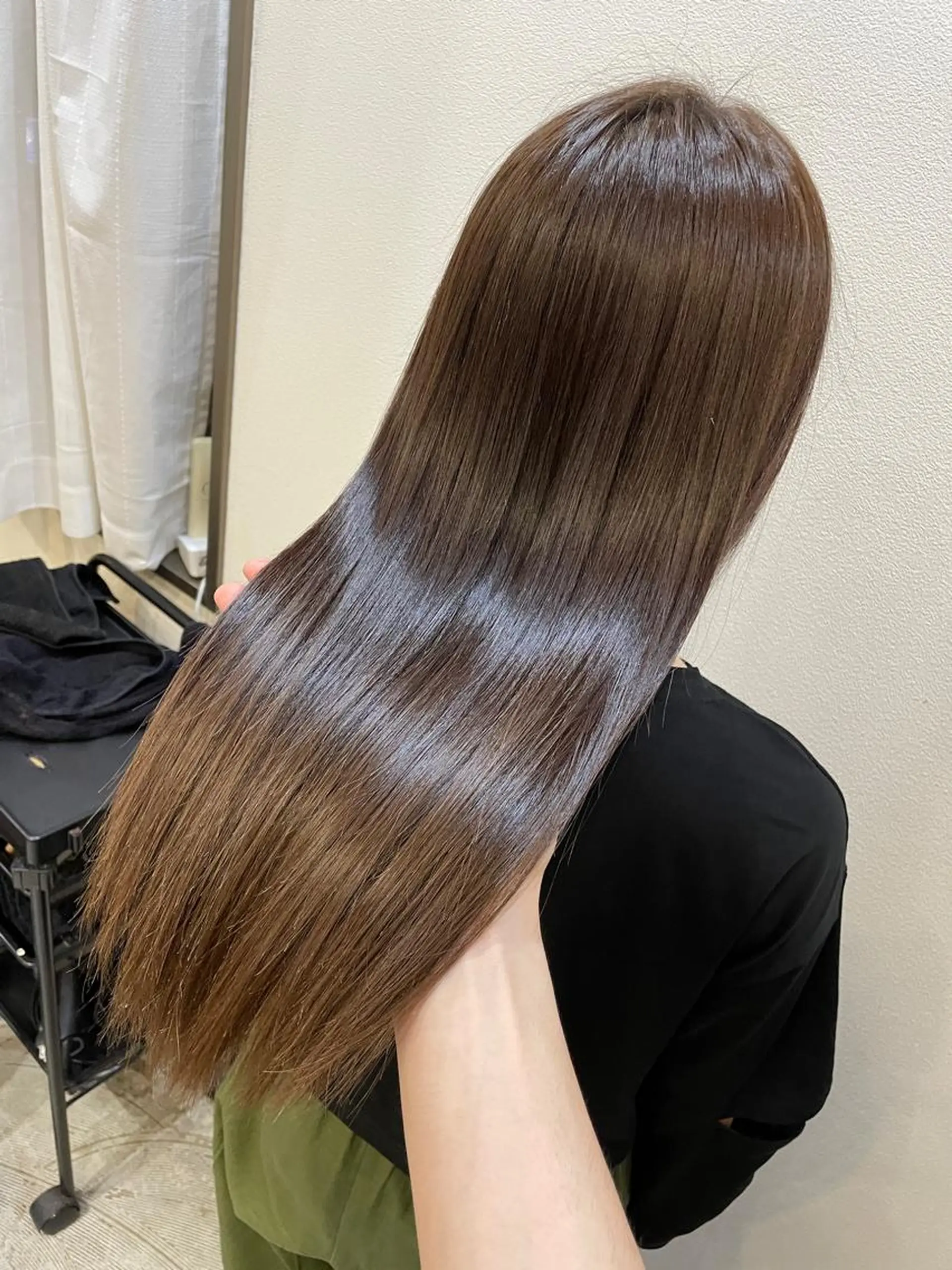 セミロング カラー 髪質改善特化🫧韓国 🇰🇷amiruのヘアスタイル