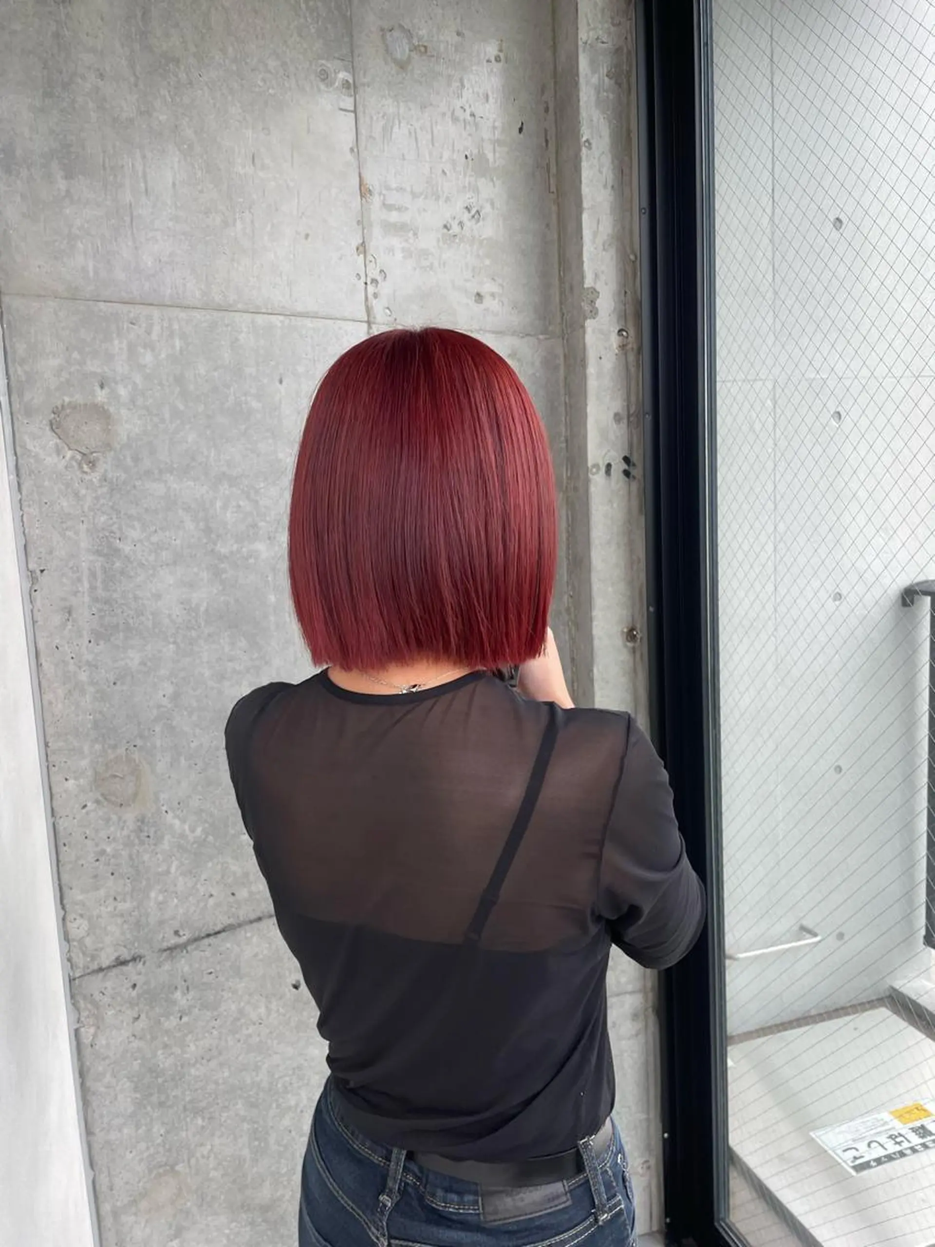 ミディアム 抜け感ハイトーン/ ボブ/Ririnaのヘアスタイル