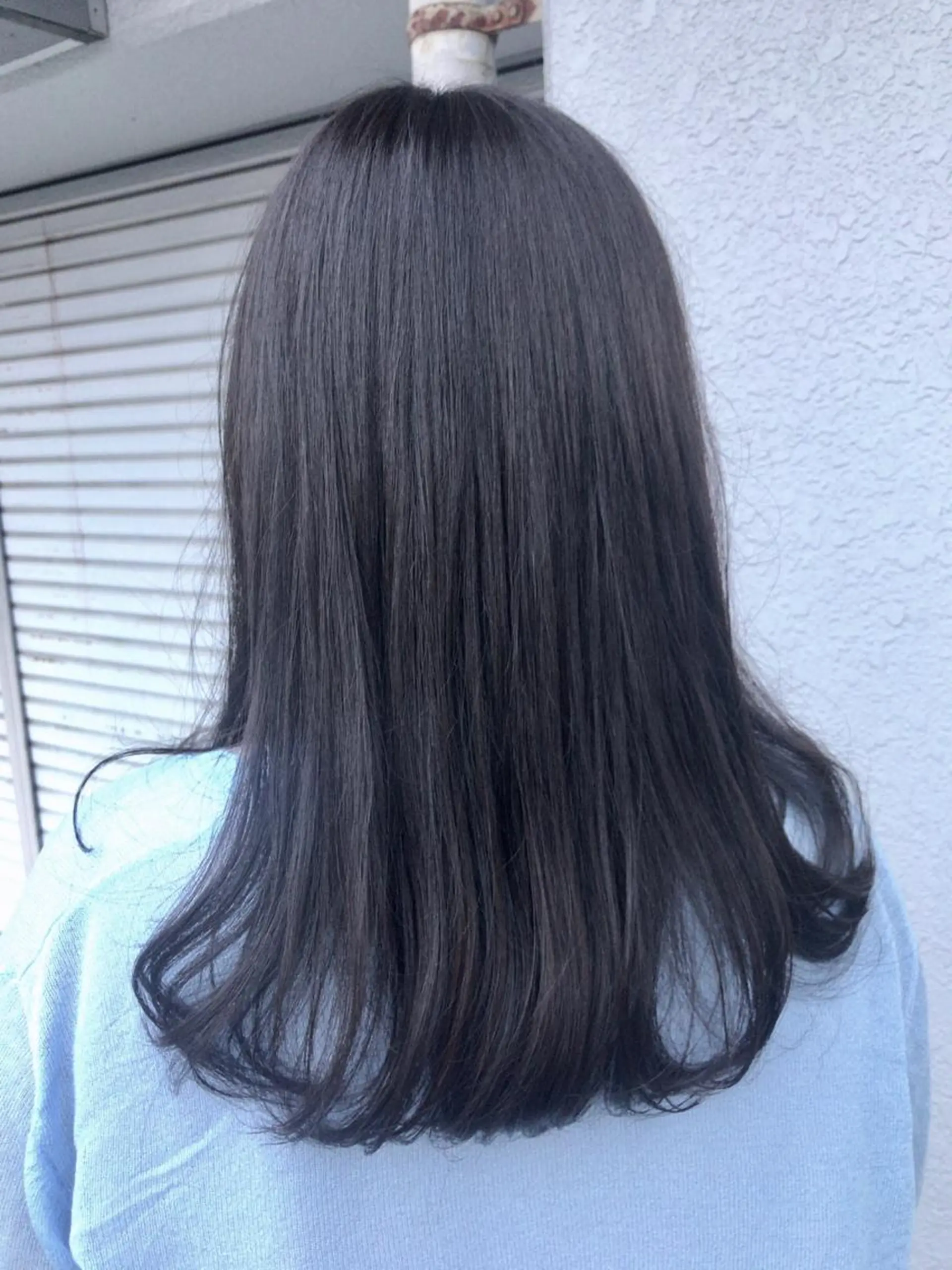 セミロング カラー レイヤーカット匠 イソザキノリユキのヘアスタイル