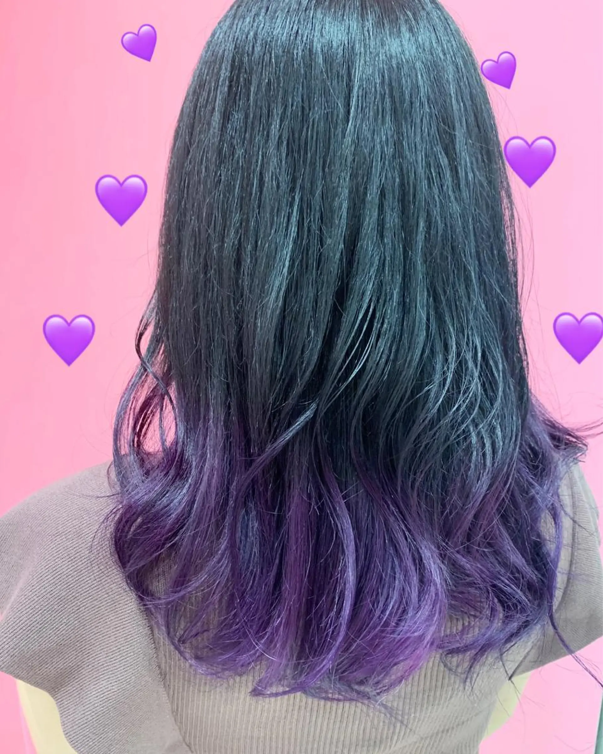 ミディアム カラー ブリーチ ダブルカラー グラデーションカラー グレージュ インナーカラー ヘアカラー トリートメント 新宿駅近♡個室 ♡関口三都季🌜のヘアスタイル