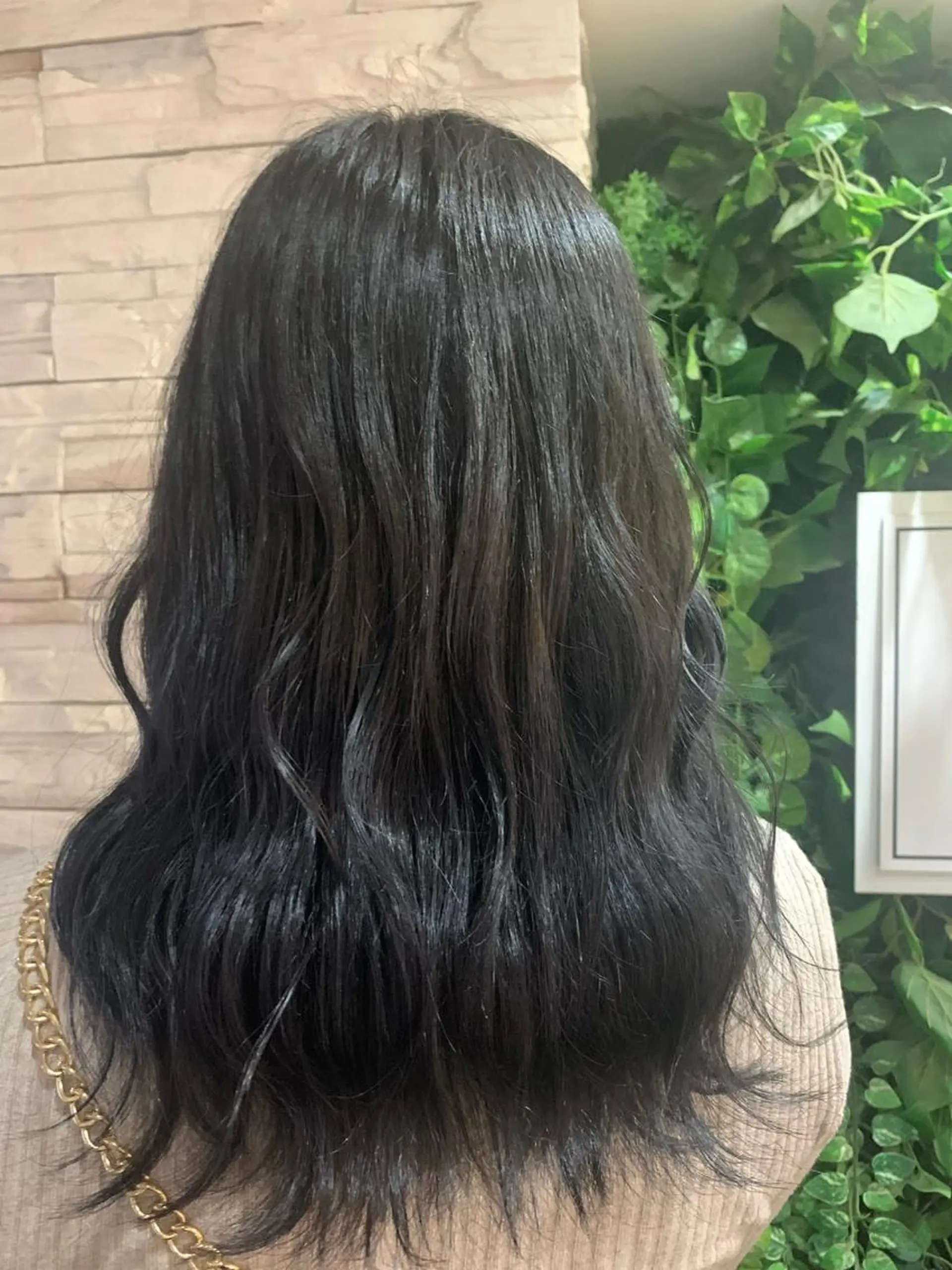 セミロング 韓国ヘア×ハイトーン AYA💫のヘアスタイル