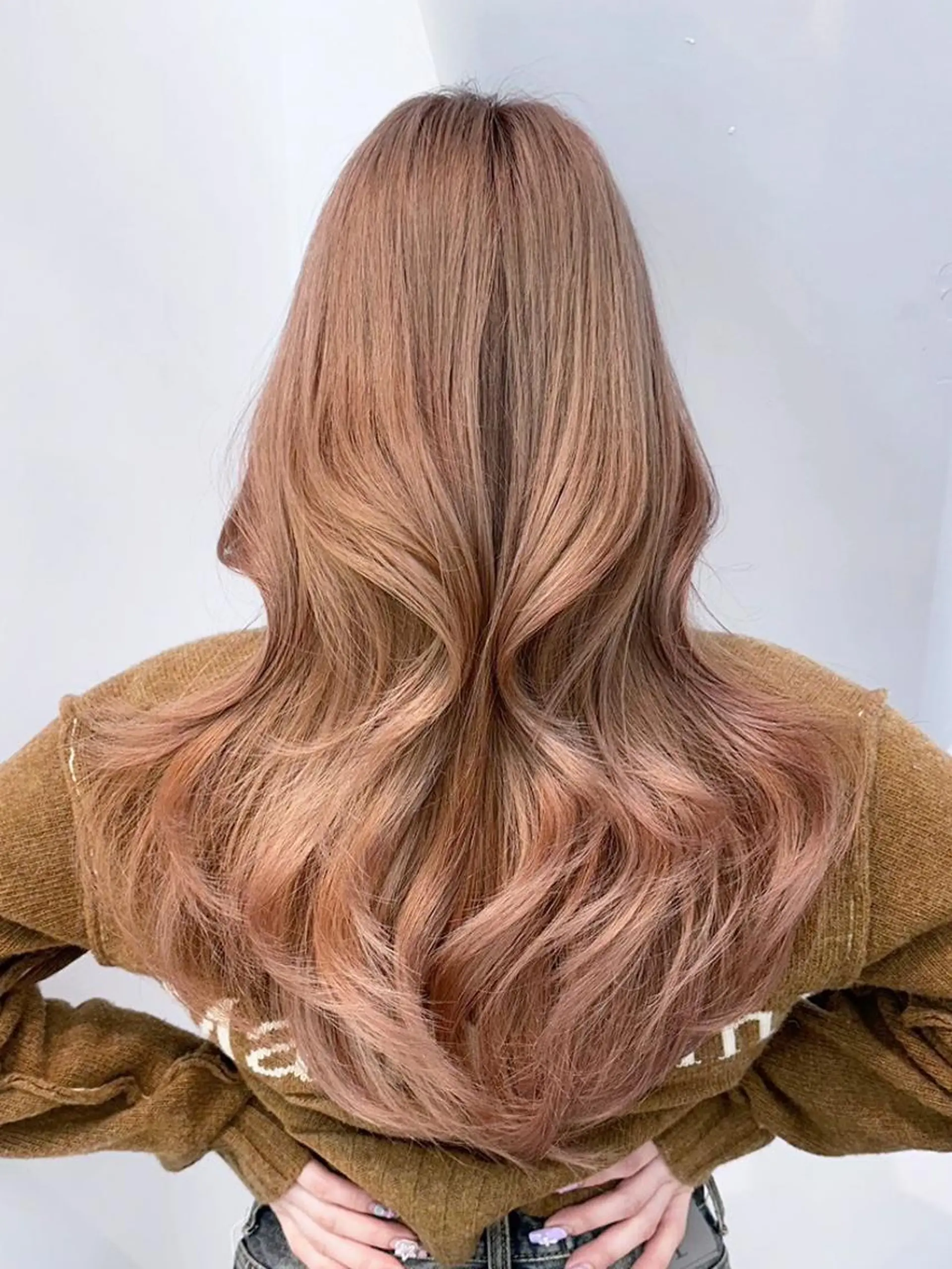 カラー セミロング レイヤーカット カット ヘアカラー トリートメント ITbyALBUM 下北沢店のヘアスタイル