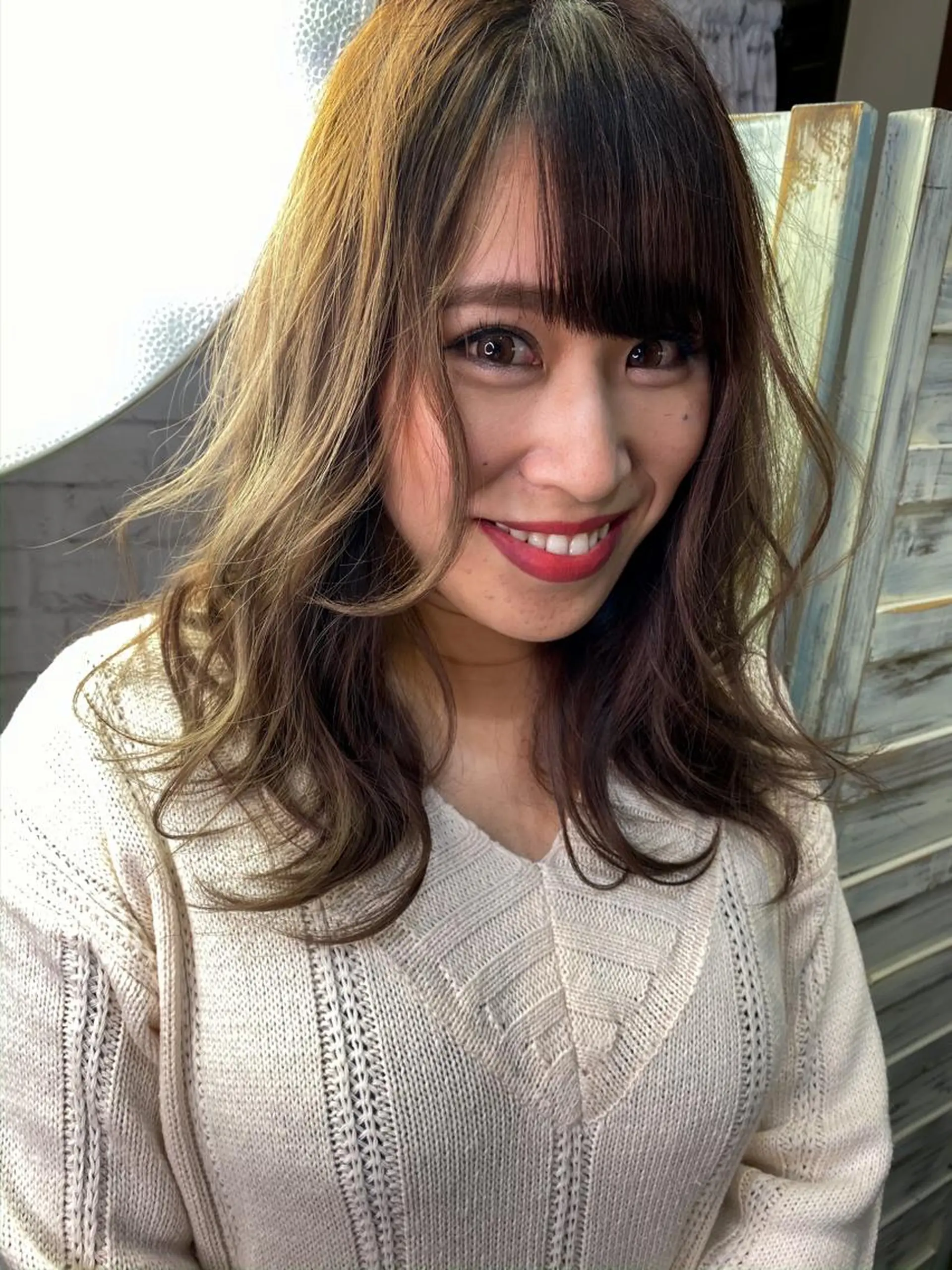 ロング カラー カット ヘアカラー トリートメント ヘッドスパ 髪質進化系へ 💇‍♀️Yasuのヘアスタイル