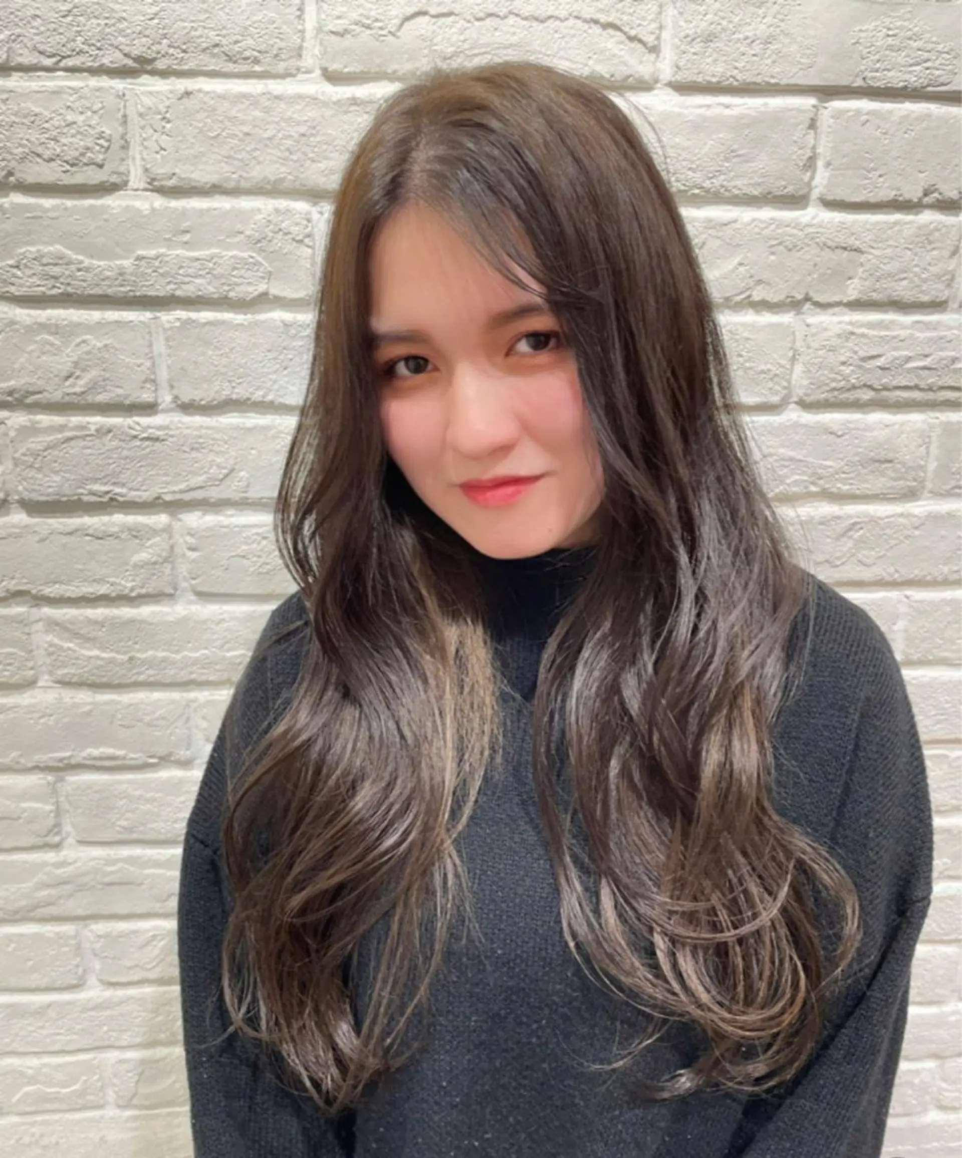 ロング カラー パーマ ヘアアレンジ メンズ キッズ ネイル マツエク・マツパ アイブロウ ヘアカラー belta.🌱 安藝夏花🌻のヘアスタイル