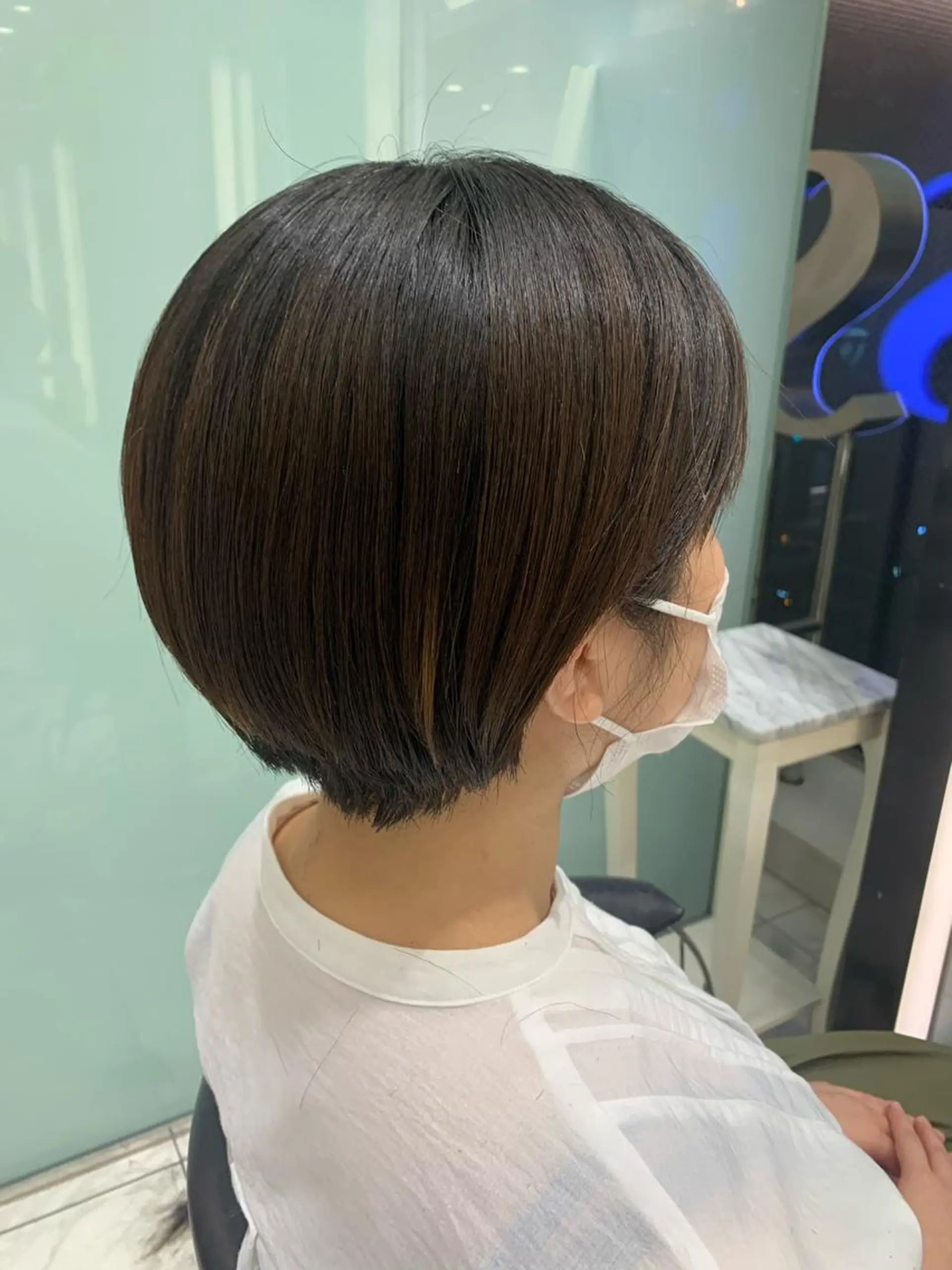 ショート GO TODAY シェアサロン 銀座Arc店所属・デジタルパーマ🫧 韓国風ヘア🫧サクラのヘアスタイル