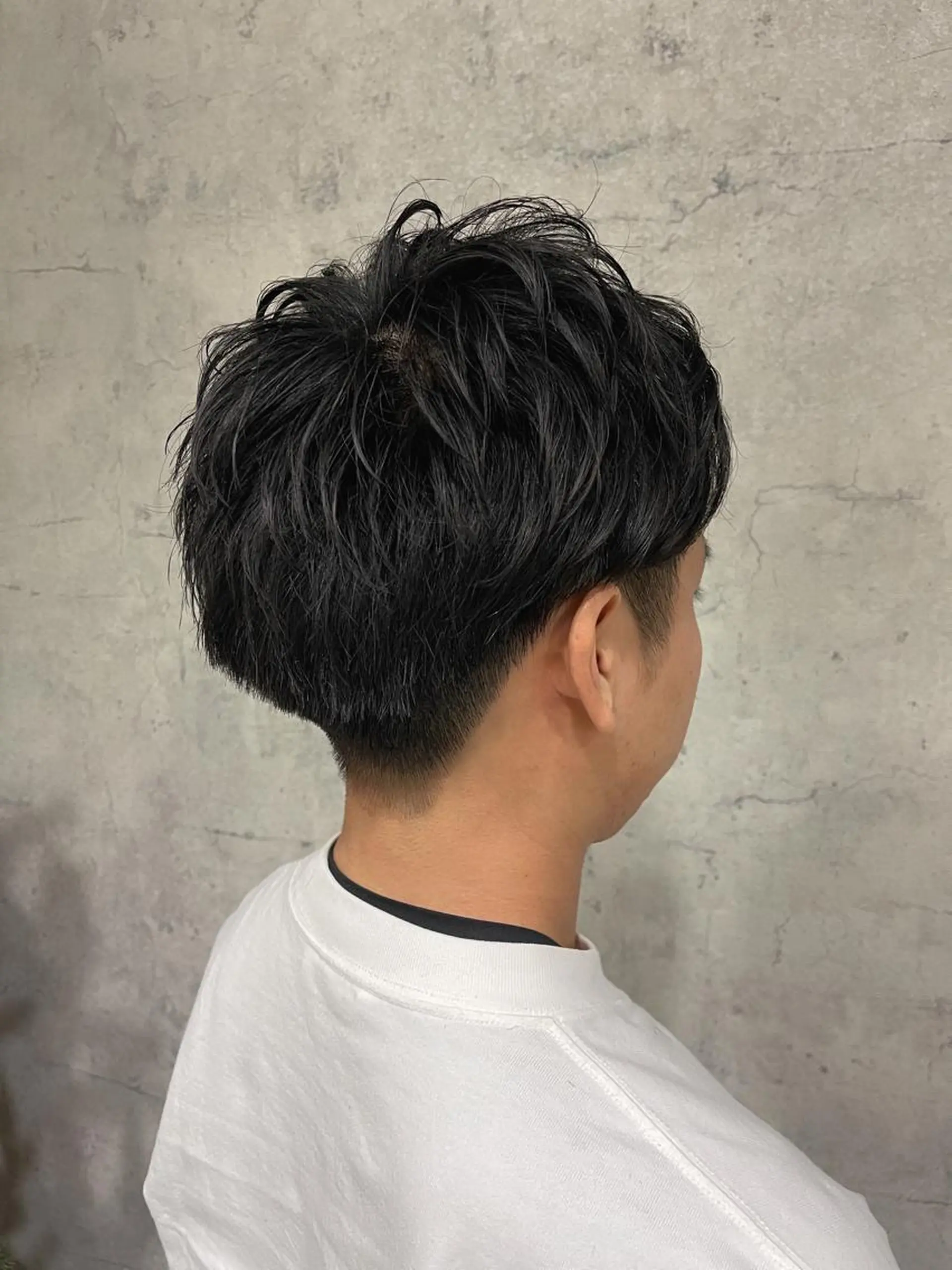 メンズ カット パーマ 唐澤 千尋のヘアスタイル