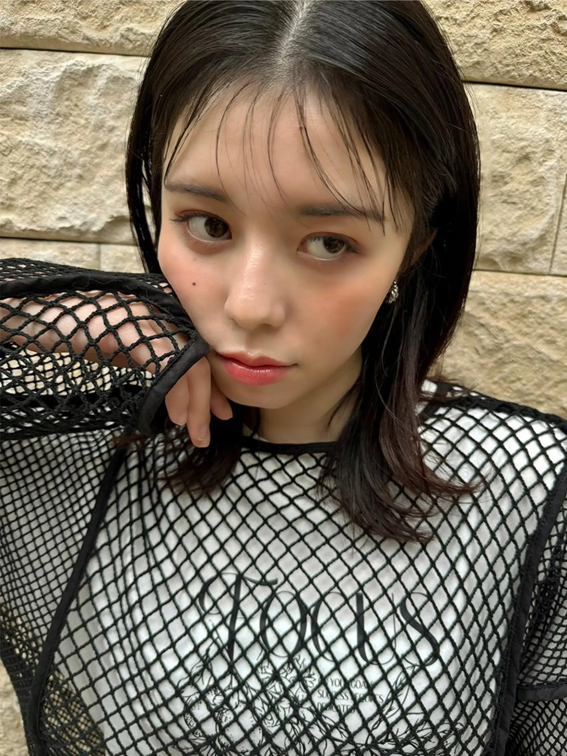 ミディアム 山本みづき 髪質改善のヘアスタイル