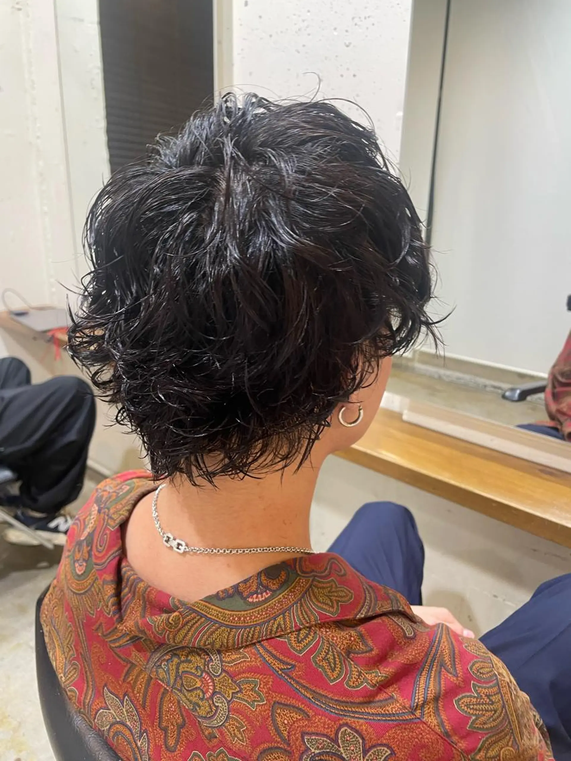 パーマ メンズ 韓国ヘア/wカラー レイヤー/RIN🎀のヘアスタイル