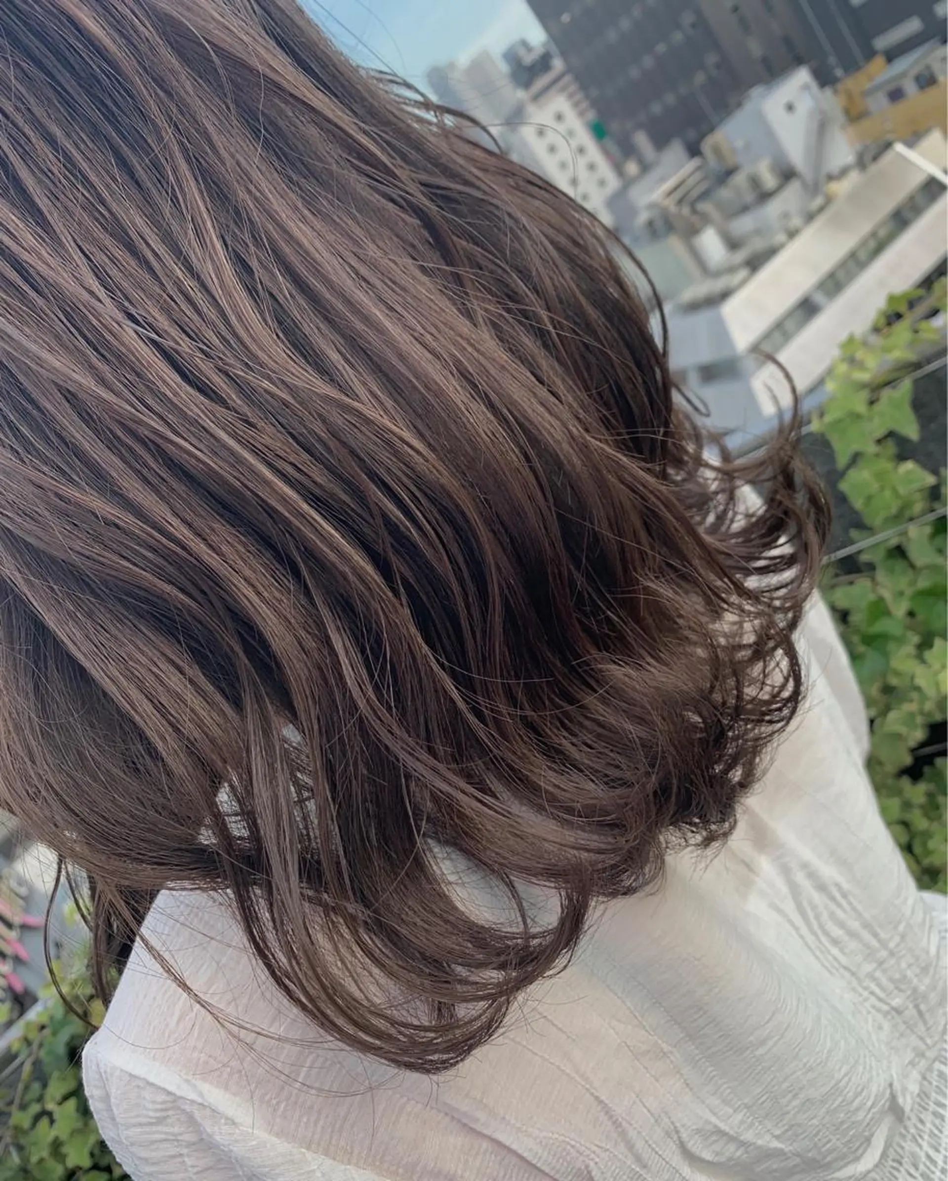 セミロング カラー ✨大人ショート特化 /カットモデル/銀座のヘアスタイル