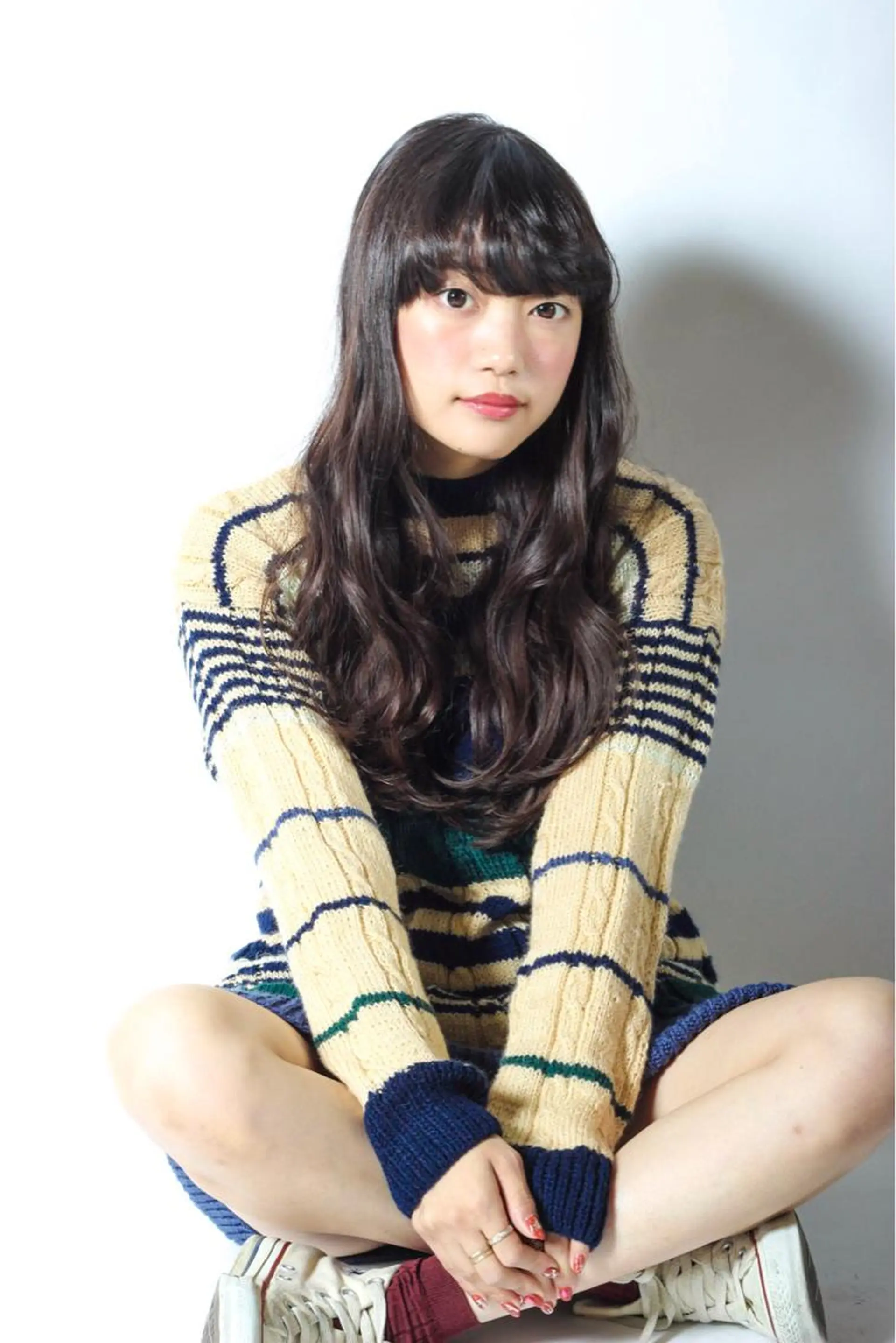 ロング ＆-HAIR佐藤 ゆいモデル募集中のヘアスタイル