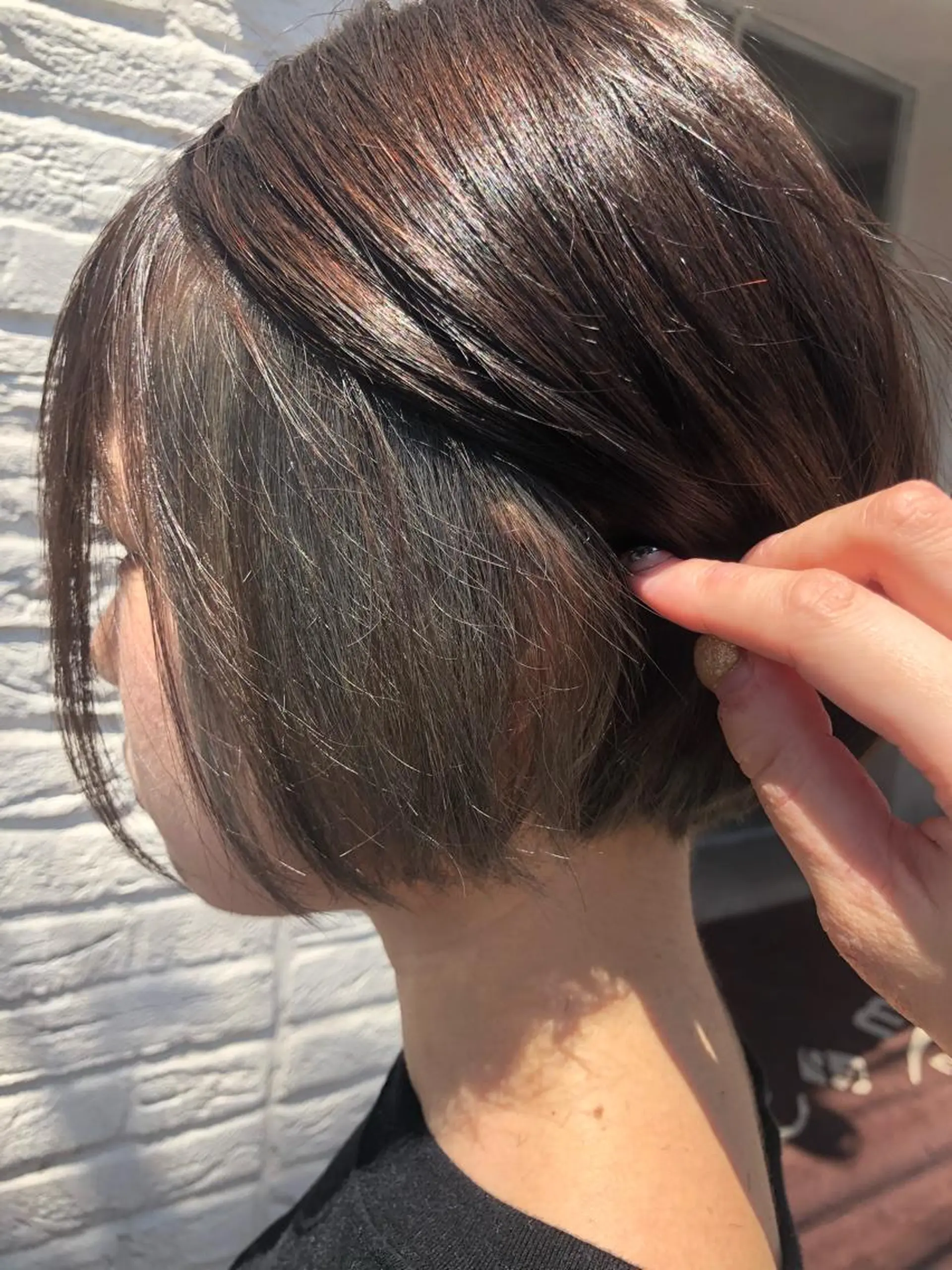 ショート カラー インナーカラー カット ヘアカラー Homey Kyoto所属・吉村 絢乃のヘアスタイル
