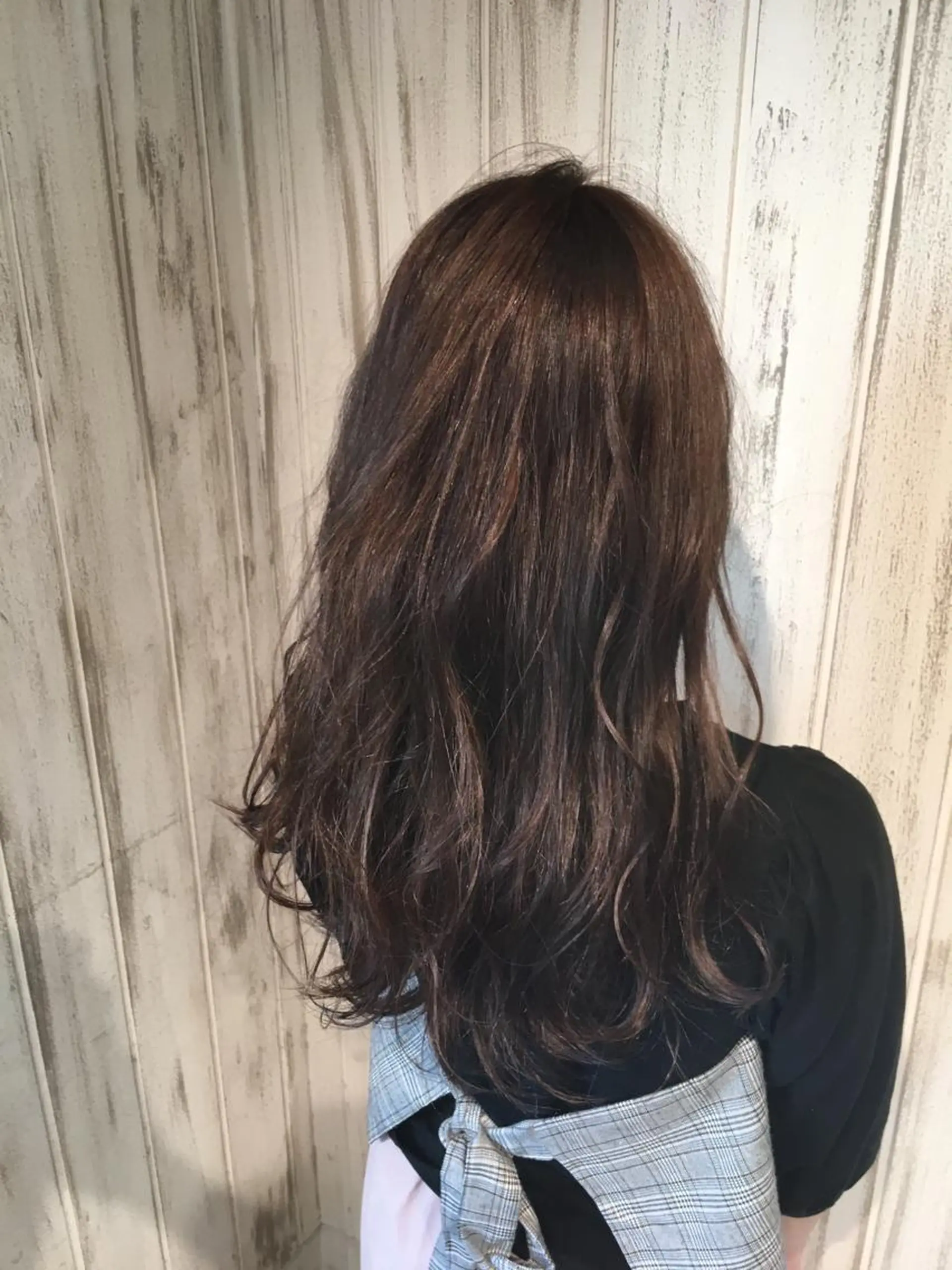 ロング カラー グレージュ 永井大樹✨ 透明感カラー✨のヘアスタイル