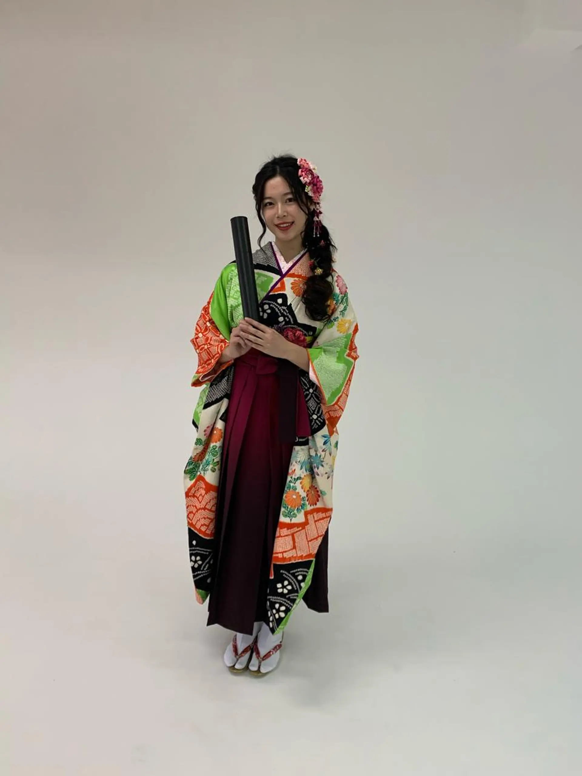 セミロング 着付け Delight ヘアメイク着付けのヘアスタイル